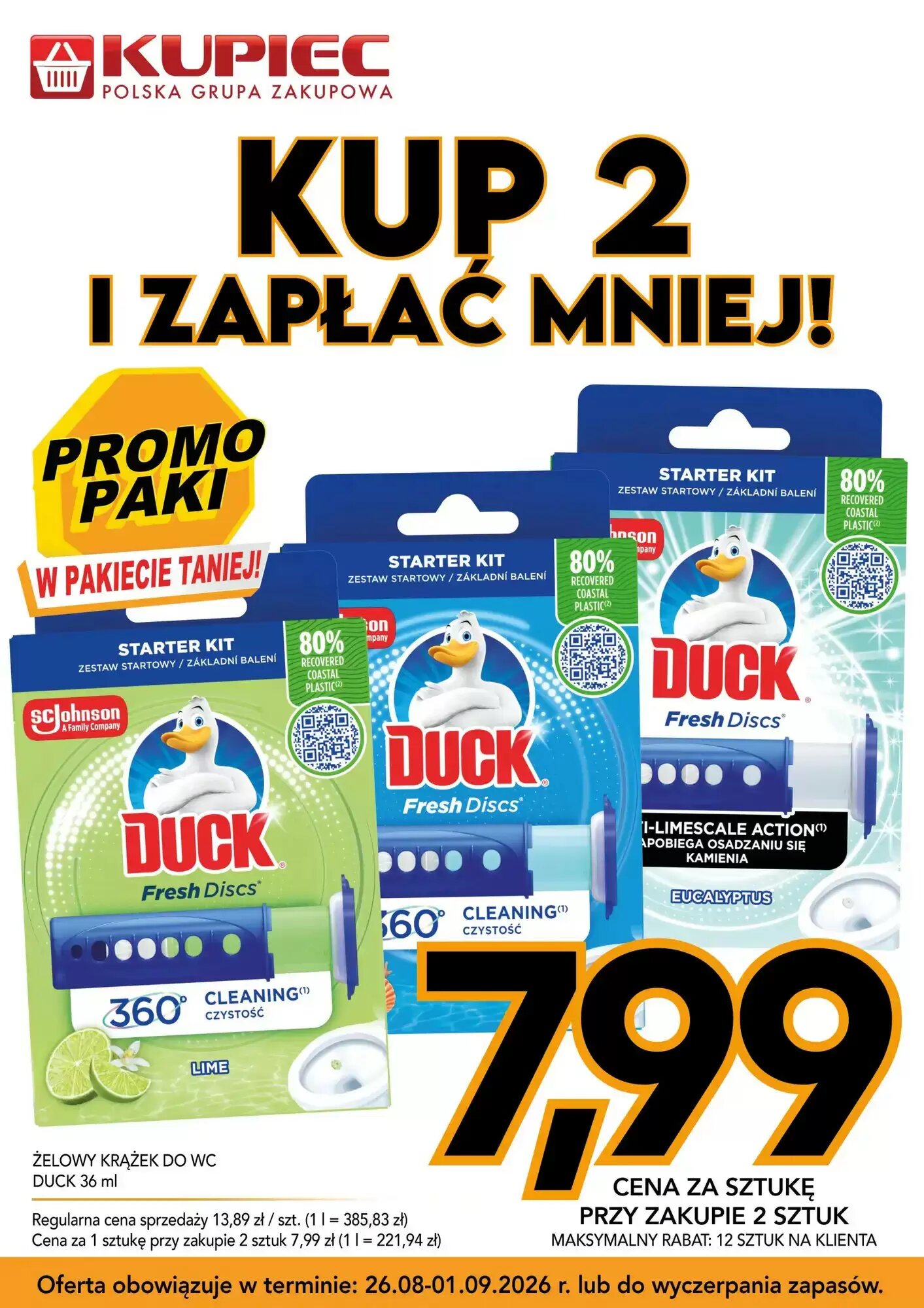 Gazetka promocyjna Kupiec  ważna od 26.08.2026 - Strona 5.
