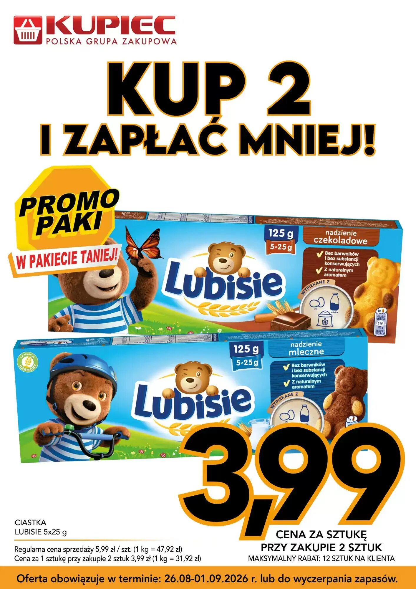 Gazetka promocyjna Kupiec  ważna od 26.08.2026 - Strona 7.