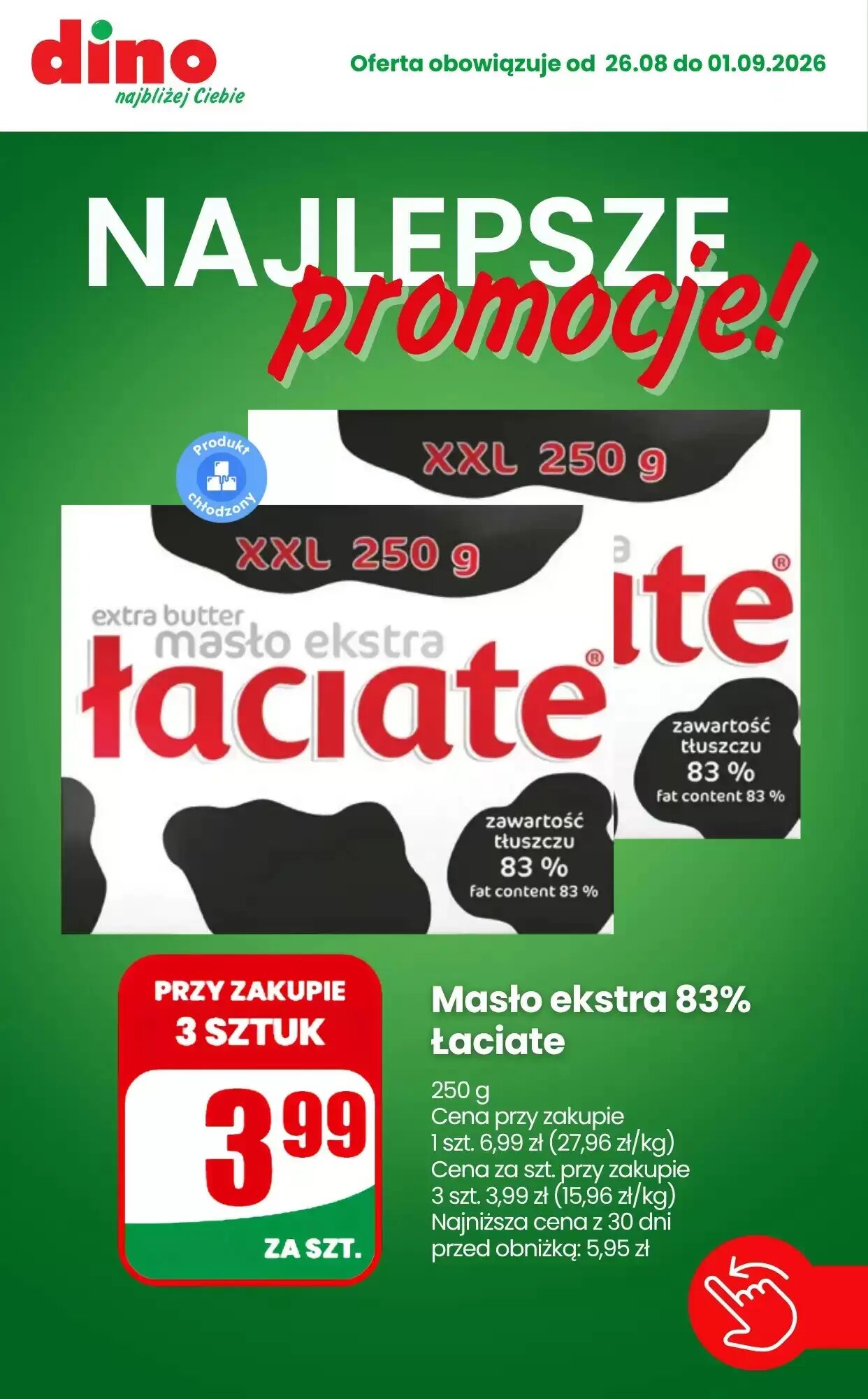 Gazetka promocyjna Dino  ważna od 26.08.2026 - Strona 1.
