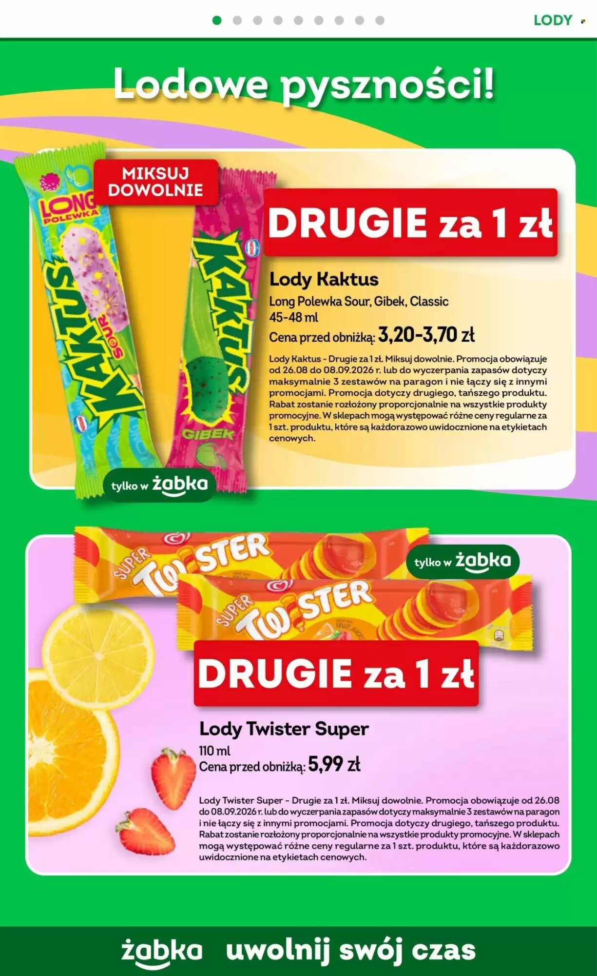 Gazetka promocyjna Żabka  ważna od 26.08.2026 - Strona 46.
