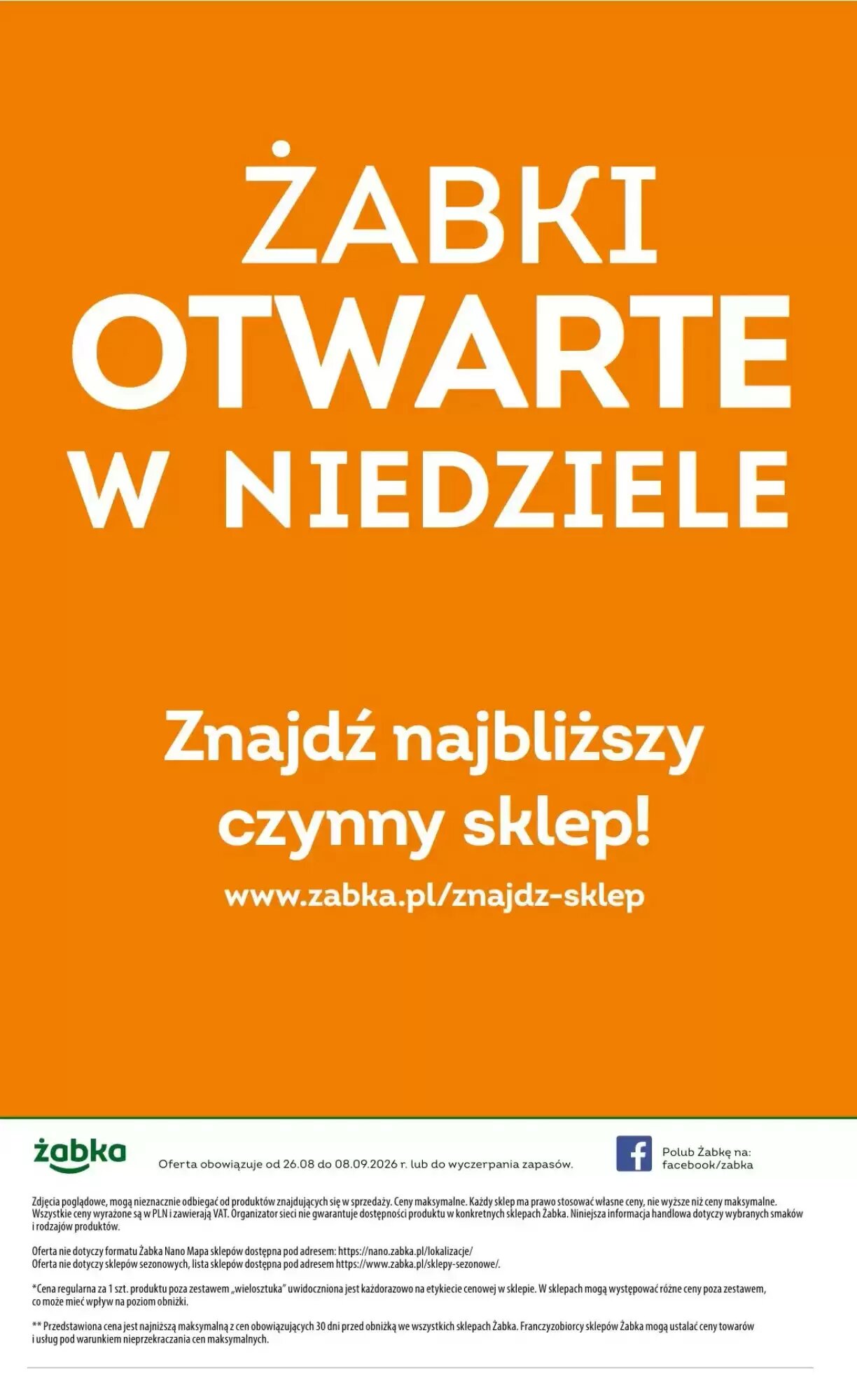 Gazetka promocyjna Żabka  ważna od 26.08.2026 - Strona 16.