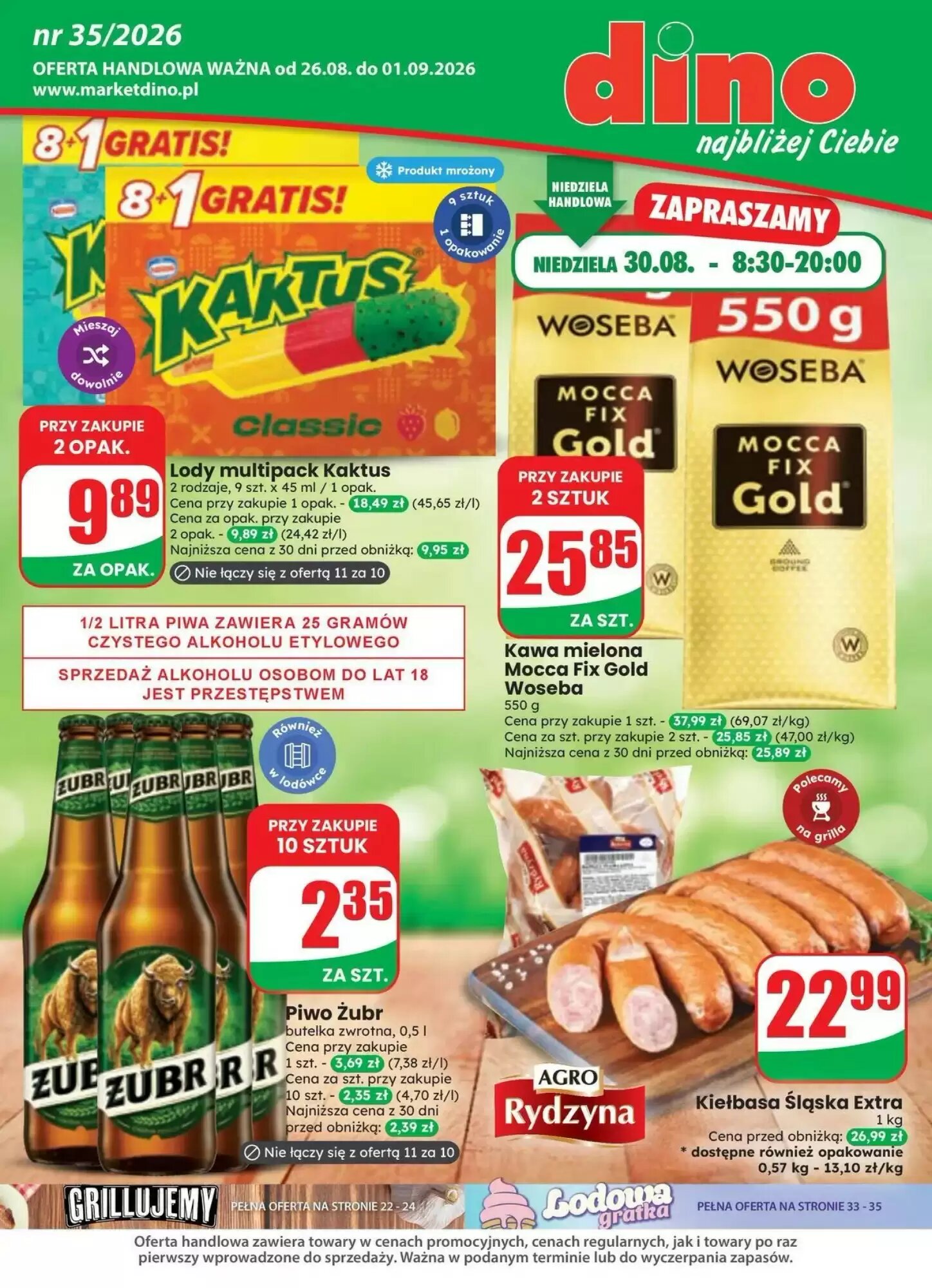 Gazetka promocyjna Dino ważna od 26.08.2026 - Strona 1.