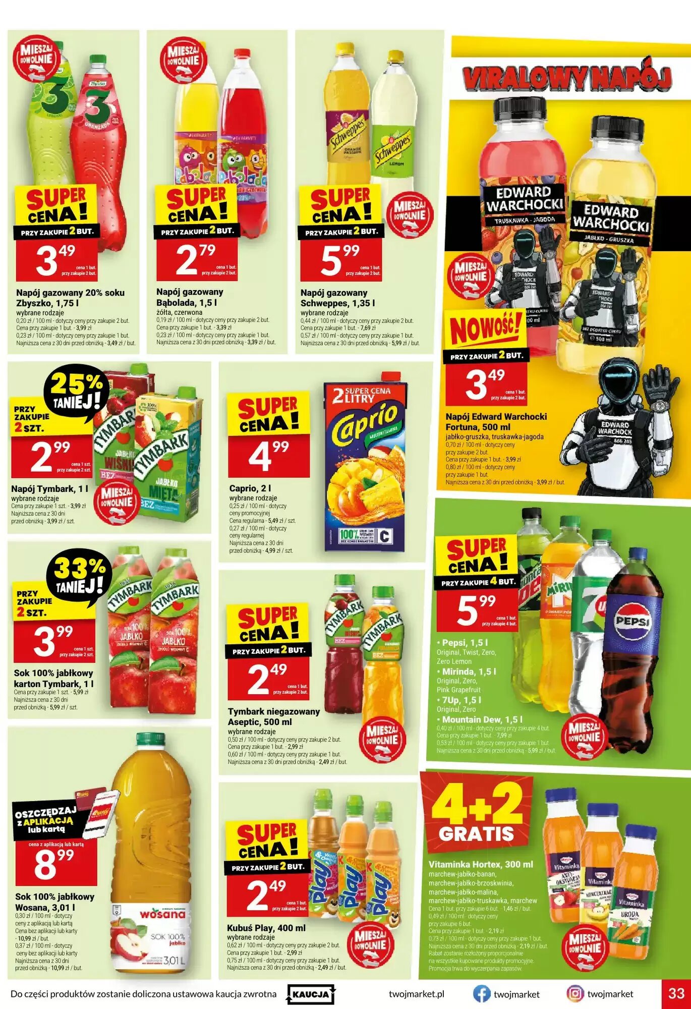 Gazetka promocyjna Twój Market  ważna od 26.08.2026 - Strona 33.