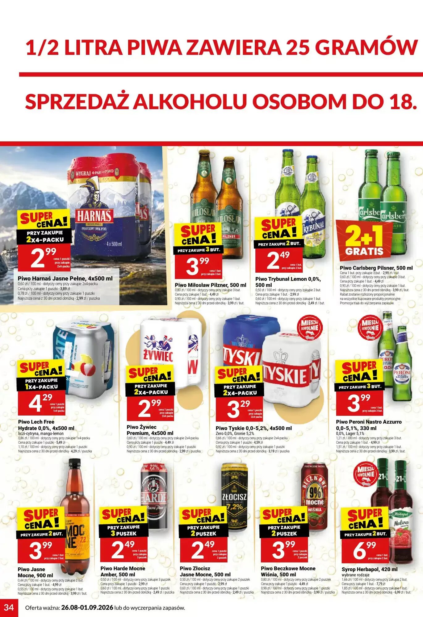 Gazetka promocyjna Twój Market  ważna od 26.08.2026 - Strona 34.