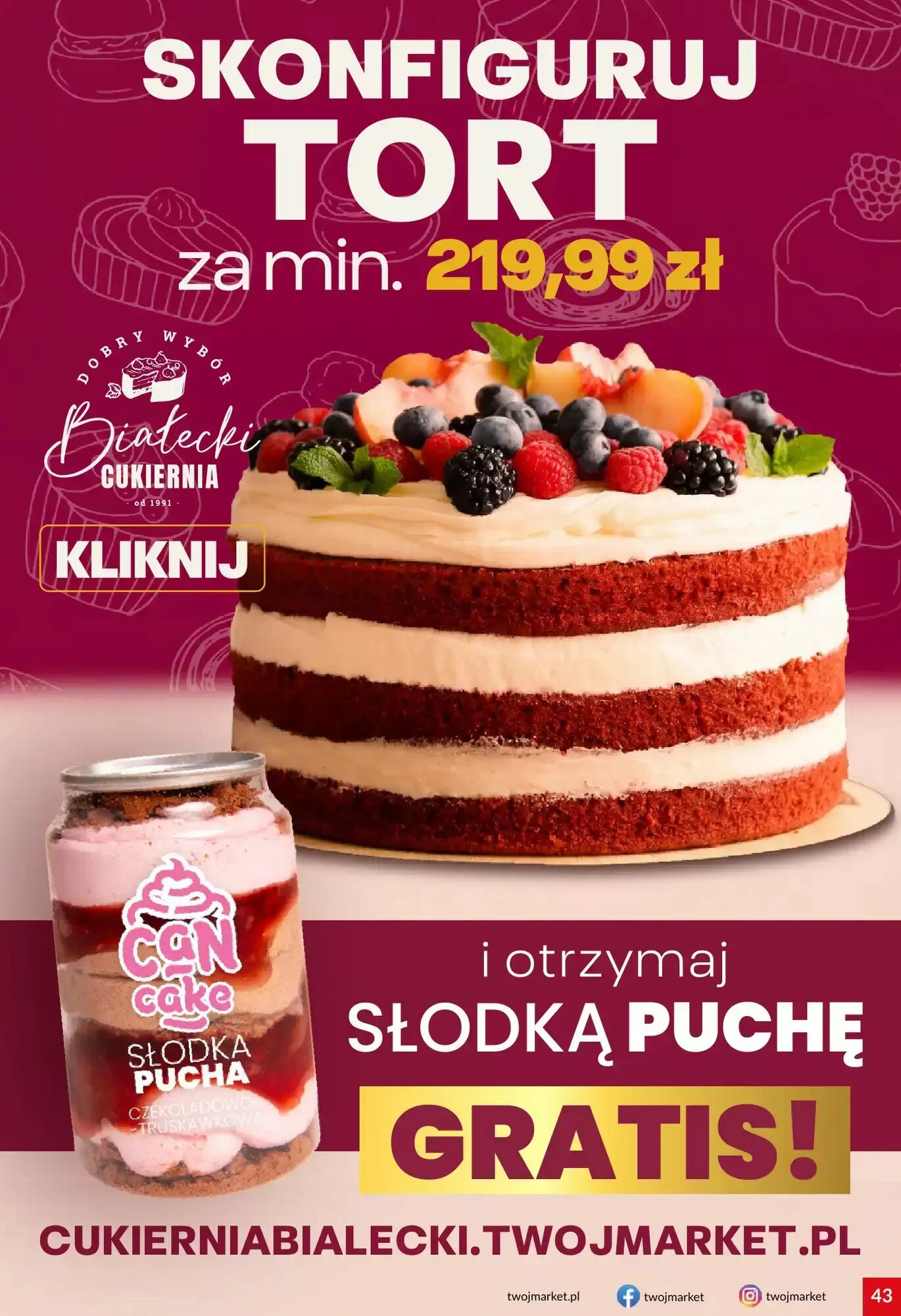 Gazetka promocyjna Twój Market  ważna od 26.08.2026 - Strona 43.