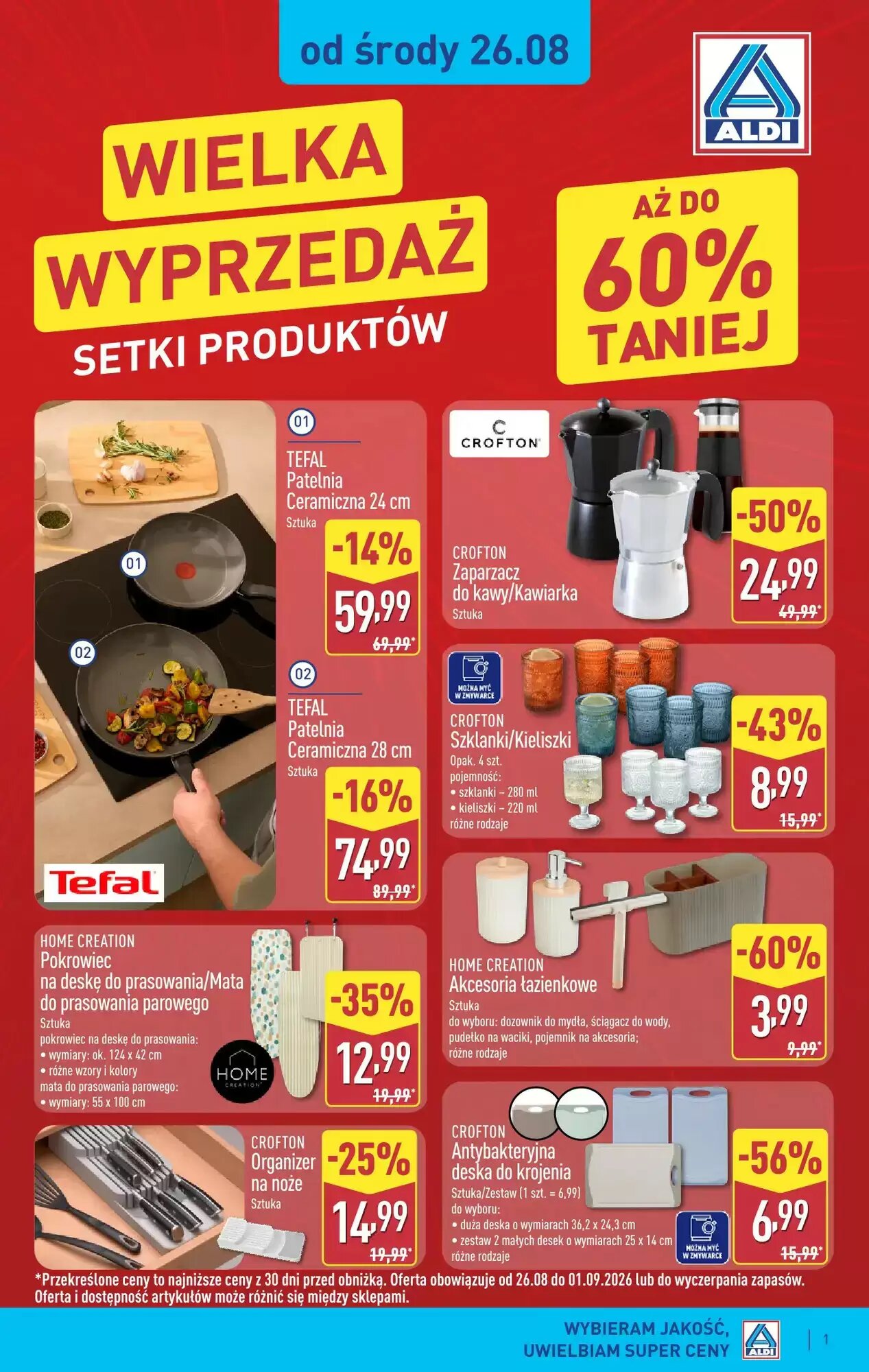 Gazetka promocyjna ALDI  ważna od 26.08.2026 - Strona 1.