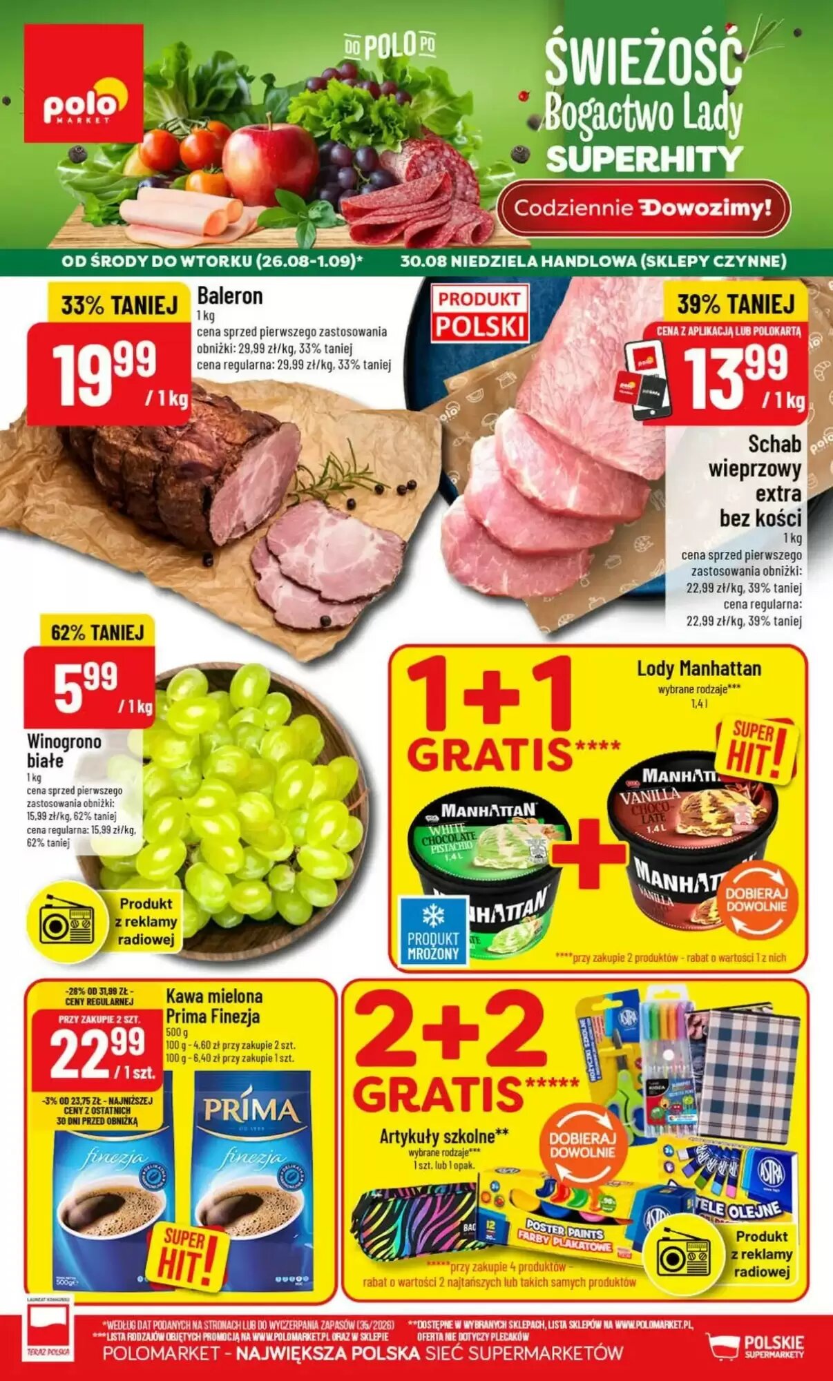 Gazetka promocyjna Polomarket ważna od 26.08.2026 - Strona 1.