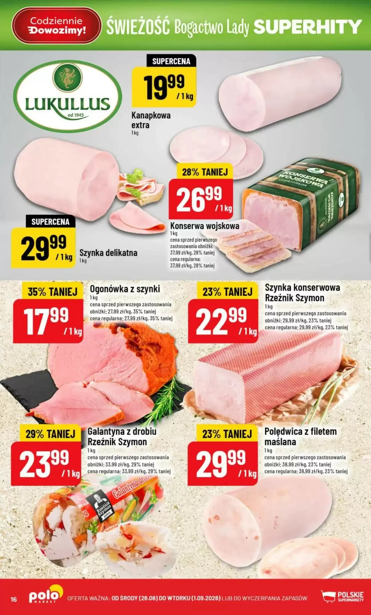 Gazetka promocyjna Polomarket  ważna od 26.08.2026 - Strona 16.