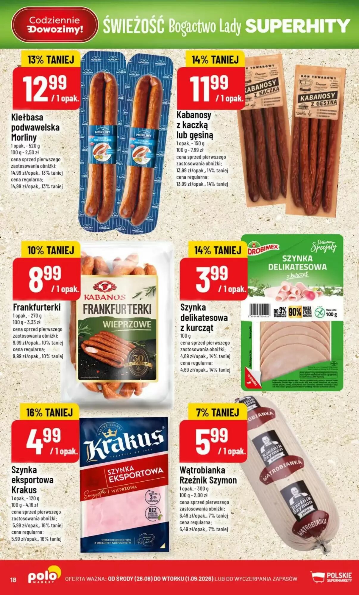 Gazetka promocyjna Polomarket  ważna od 26.08.2026 - Strona 18.