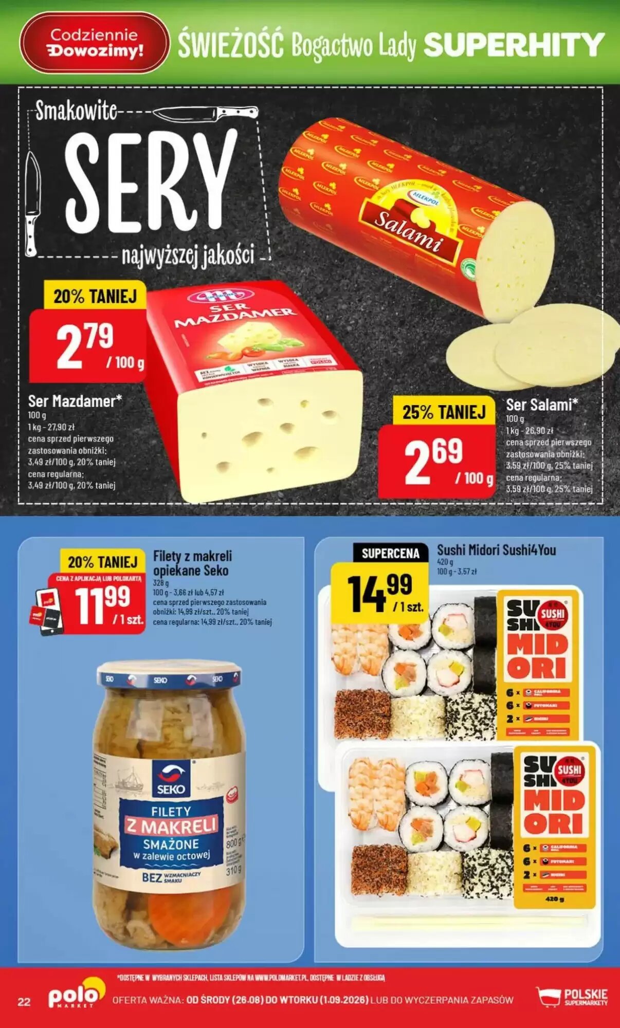 Gazetka promocyjna Polomarket  ważna od 26.08.2026 - Strona 22.