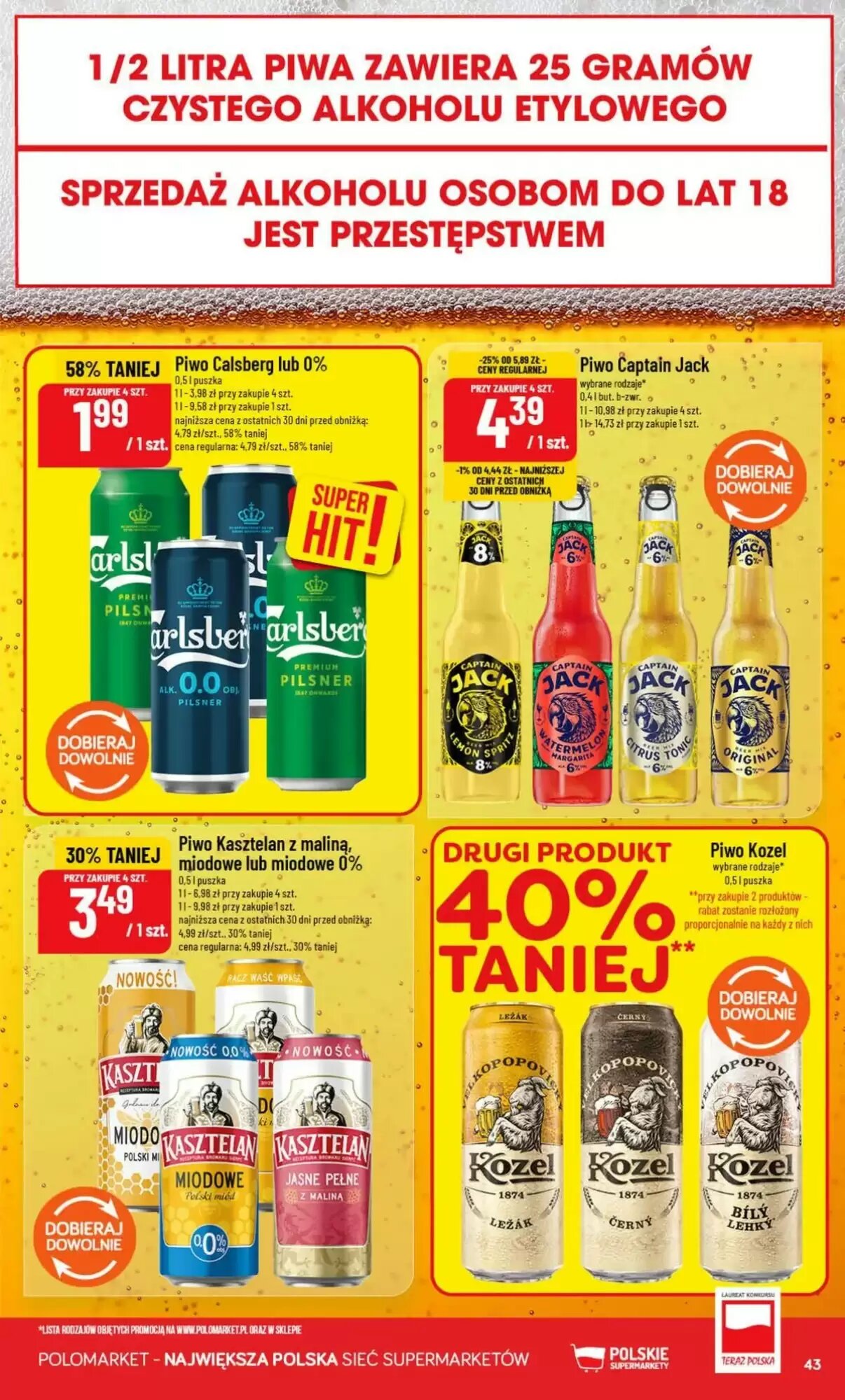 Gazetka promocyjna Polomarket  ważna od 26.08.2026 - Strona 43.