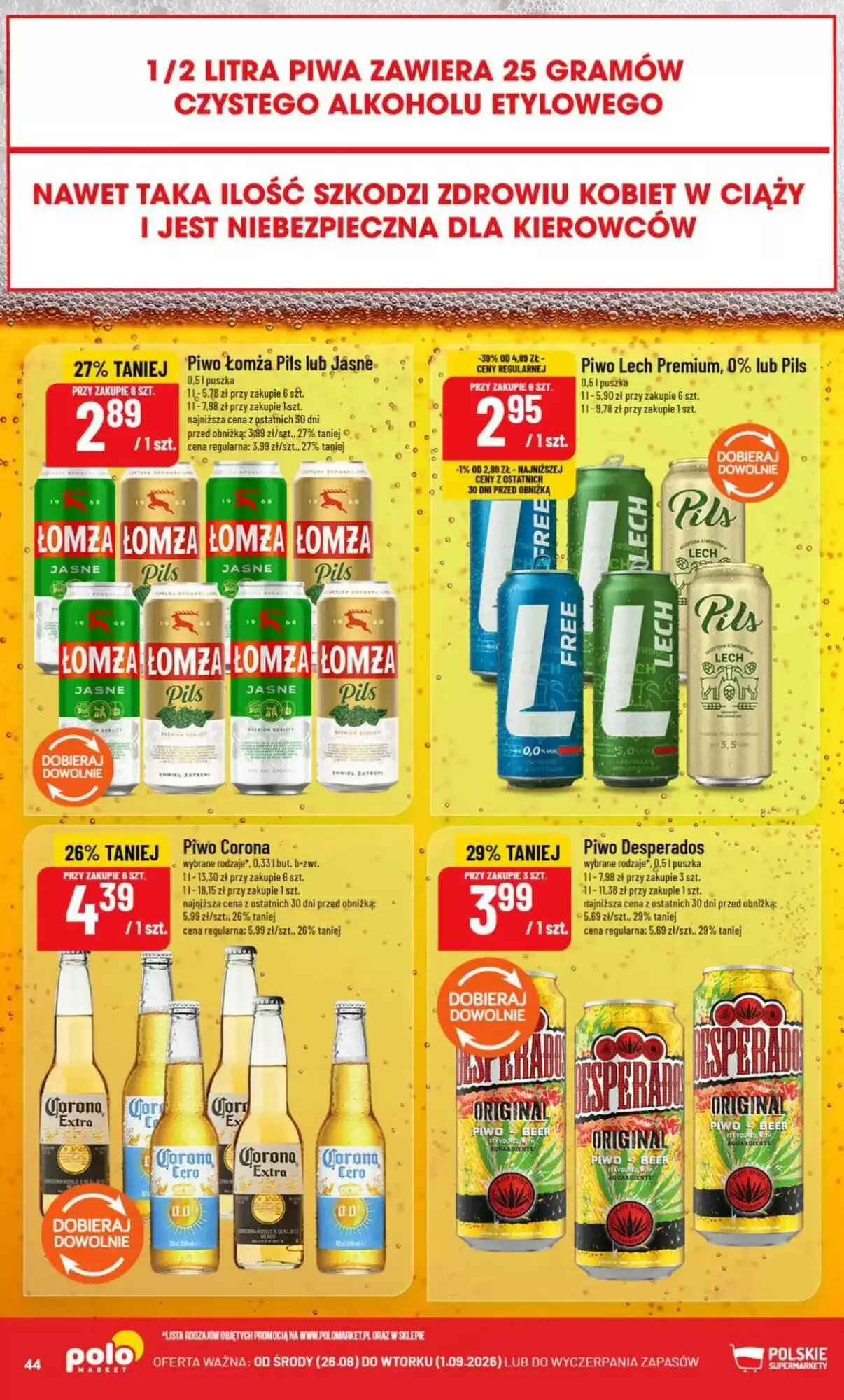 Gazetka promocyjna Polomarket  ważna od 26.08.2026 - Strona 44.