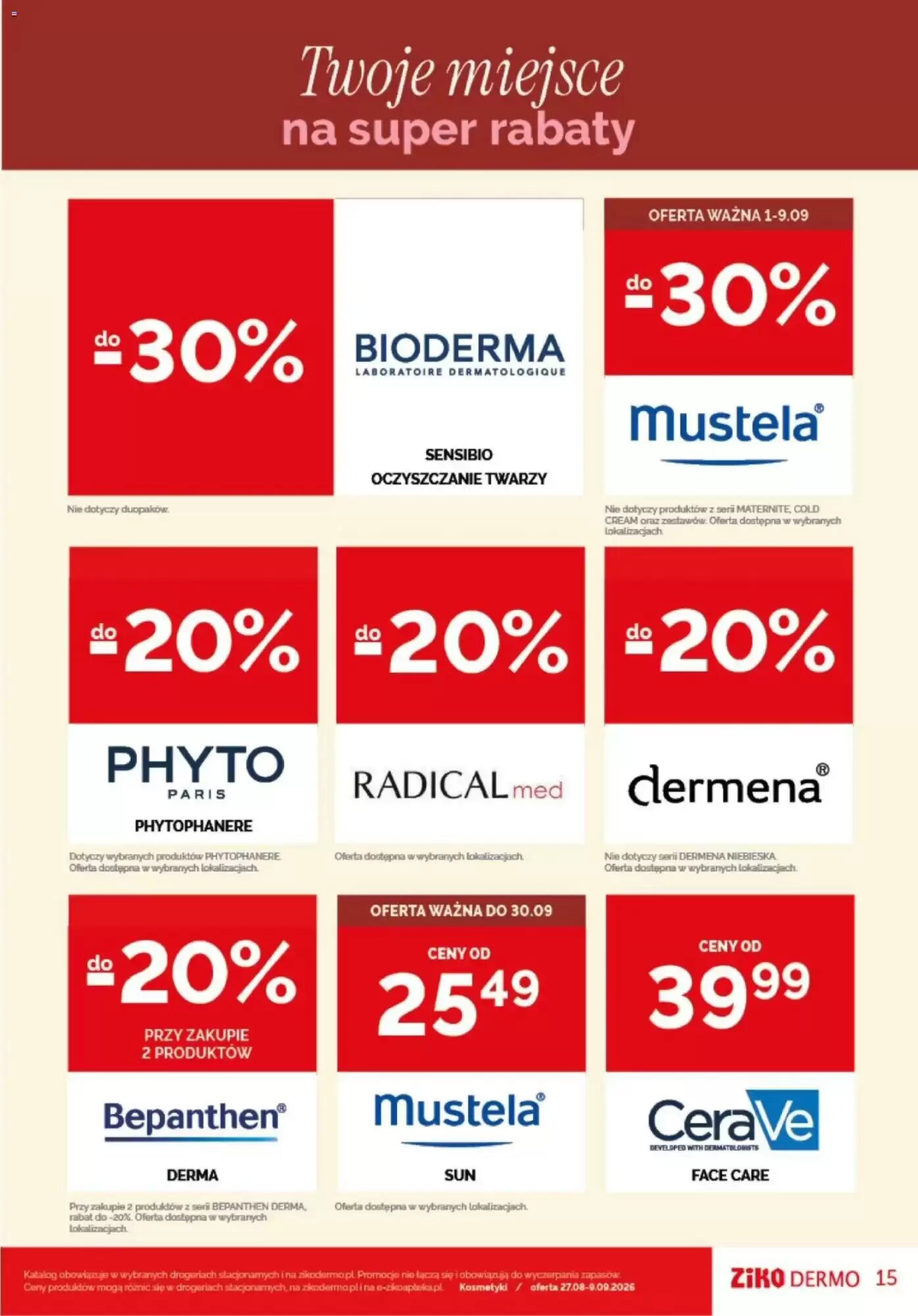 Gazetka promocyjna Ziko Dermo  ważna od 27.08.2026 - Strona 15.