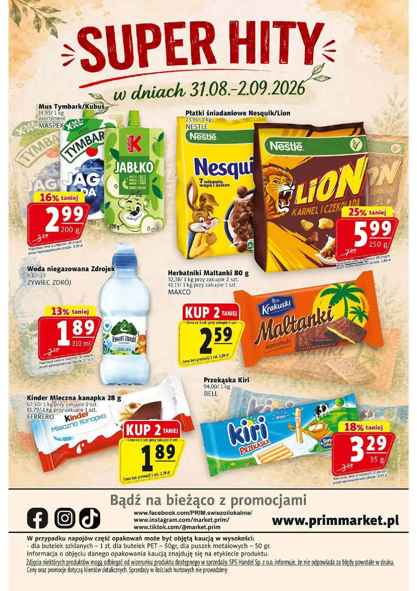 Gazetka promocyjna Prim Market  ważna od 27.08.2026 - Strona 16.