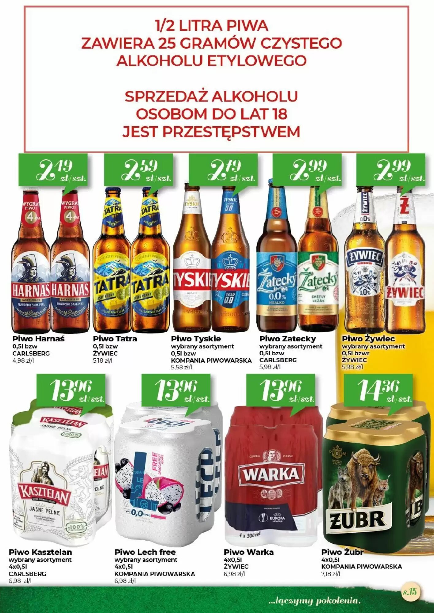 Gazetka promocyjna Społem  ważna od 27.08.2026 - Strona 15.