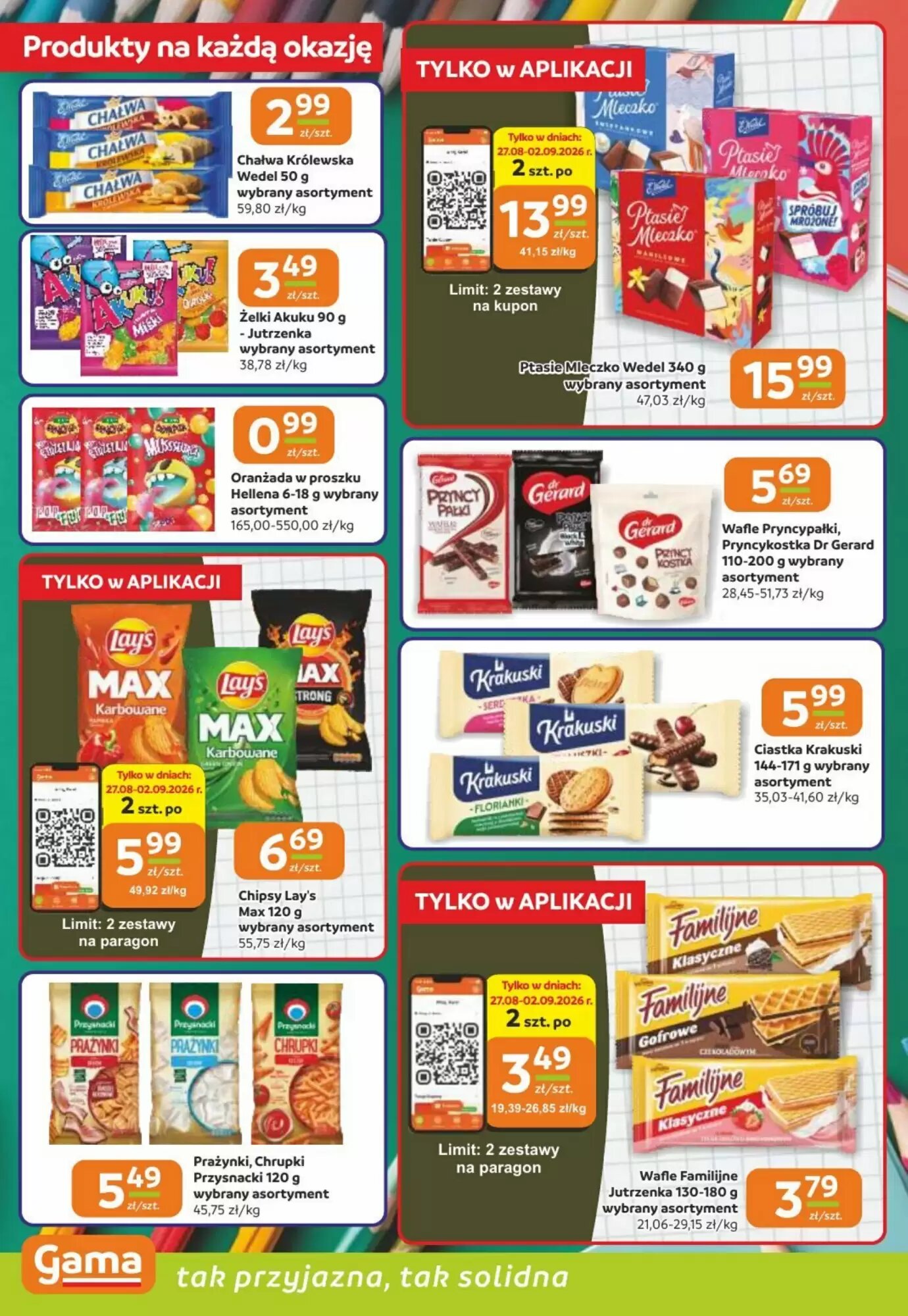 Gazetka promocyjna Gama  ważna od 27.08.2026 - Strona 4.