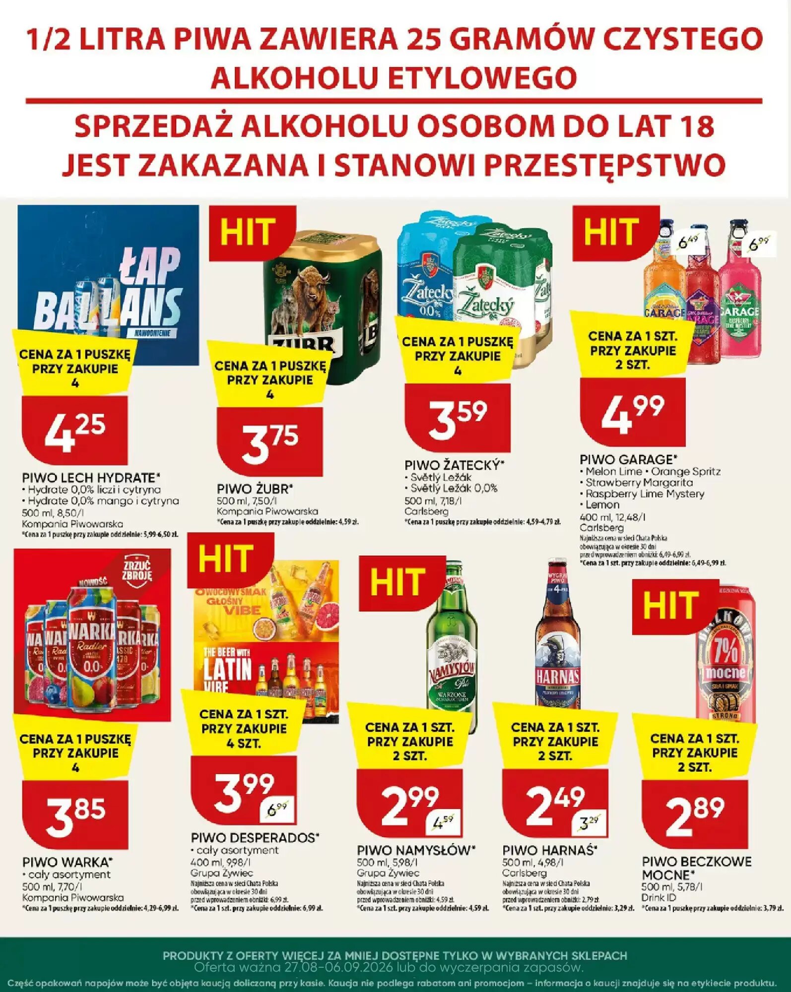 Gazetka promocyjna Chata Polska  ważna od 27.08.2026 - Strona 4.