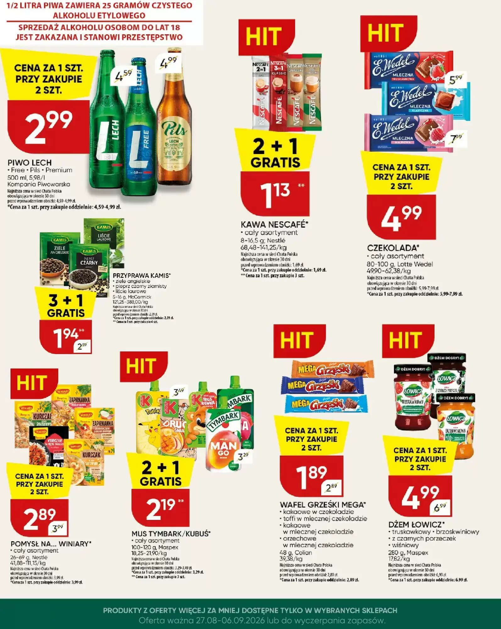 Gazetka promocyjna Chata Polska  ważna od 27.08.2026 - Strona 5.