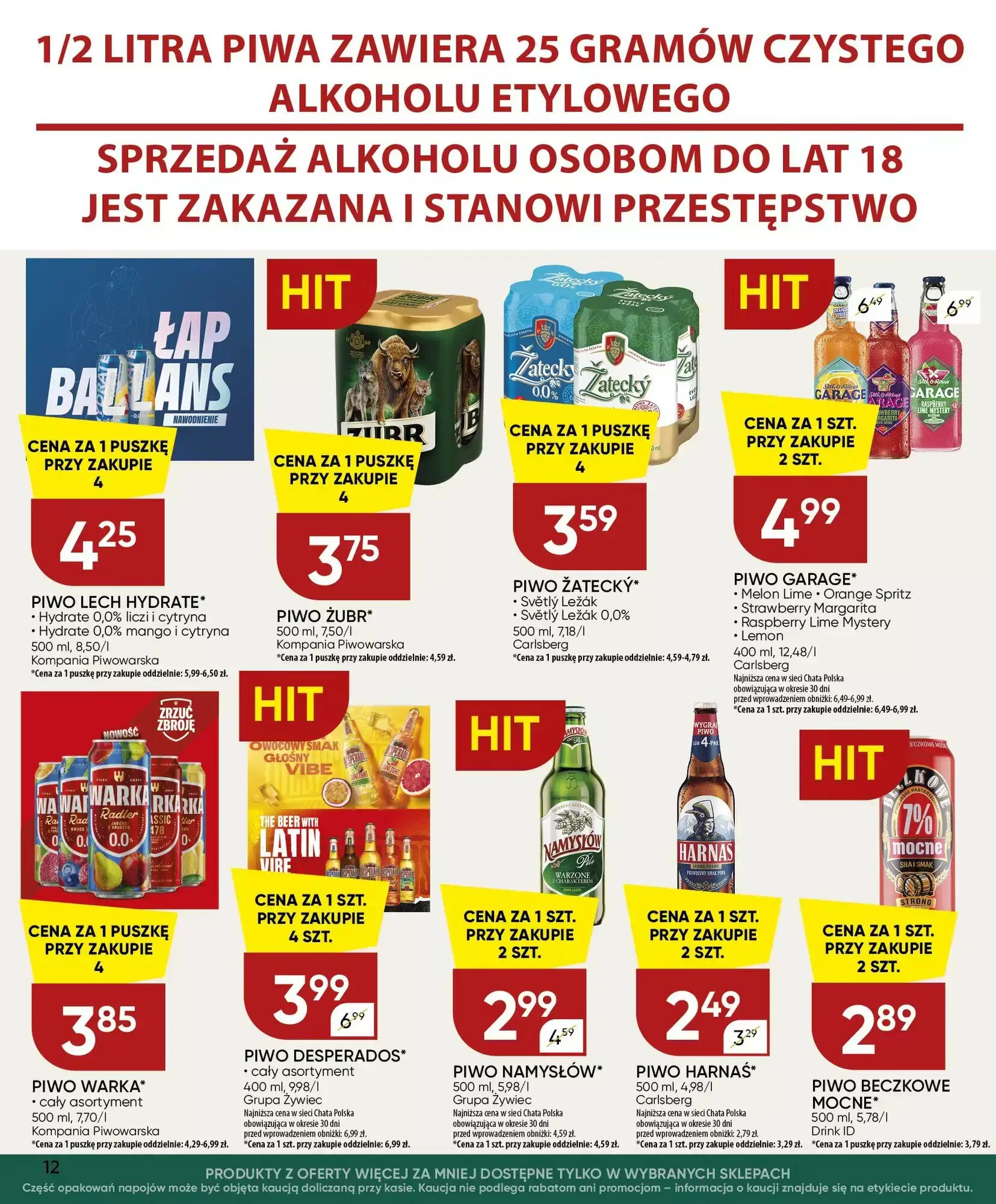 Gazetka promocyjna Chata Polska  ważna od 27.08.2026 - Strona 12.