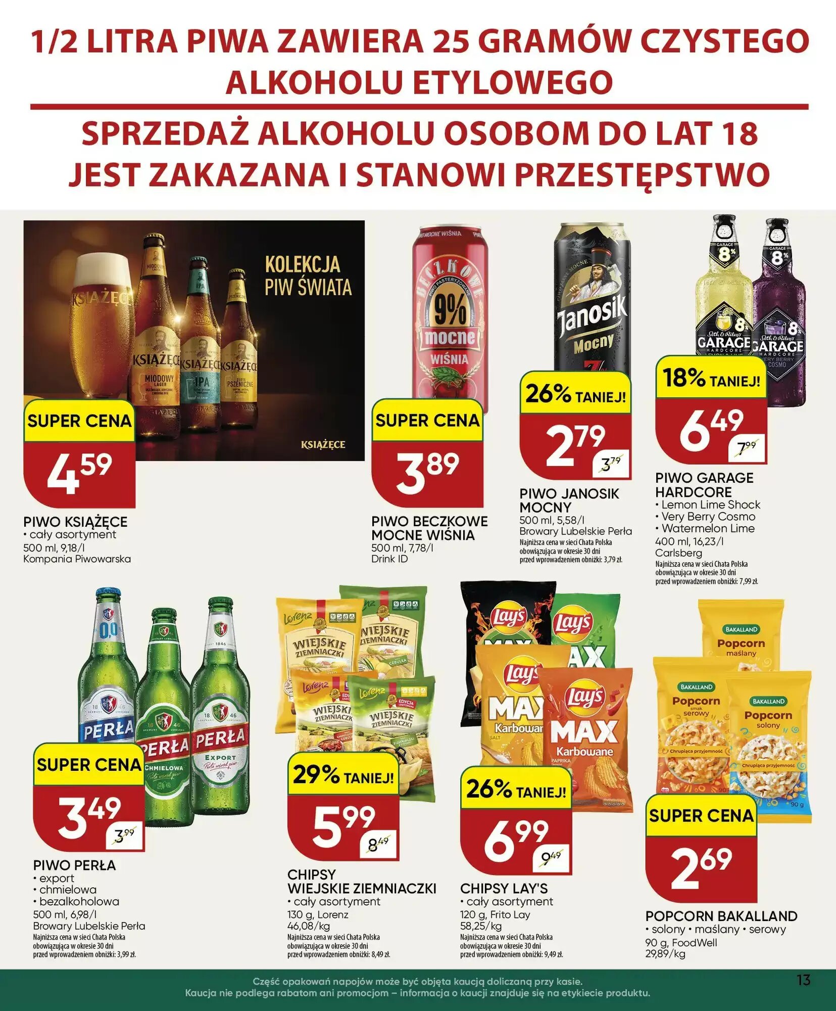 Gazetka promocyjna Chata Polska  ważna od 27.08.2026 - Strona 13.