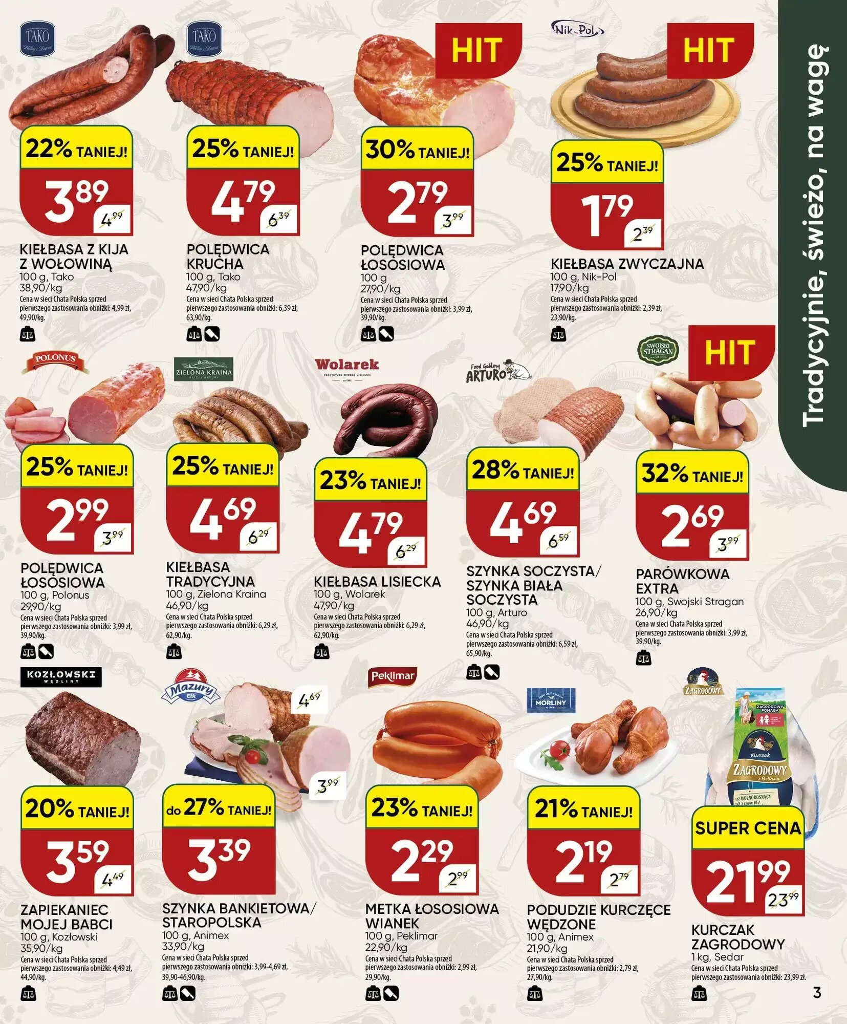 Gazetka promocyjna Chata Polska  ważna od 27.08.2026 - Strona 3.