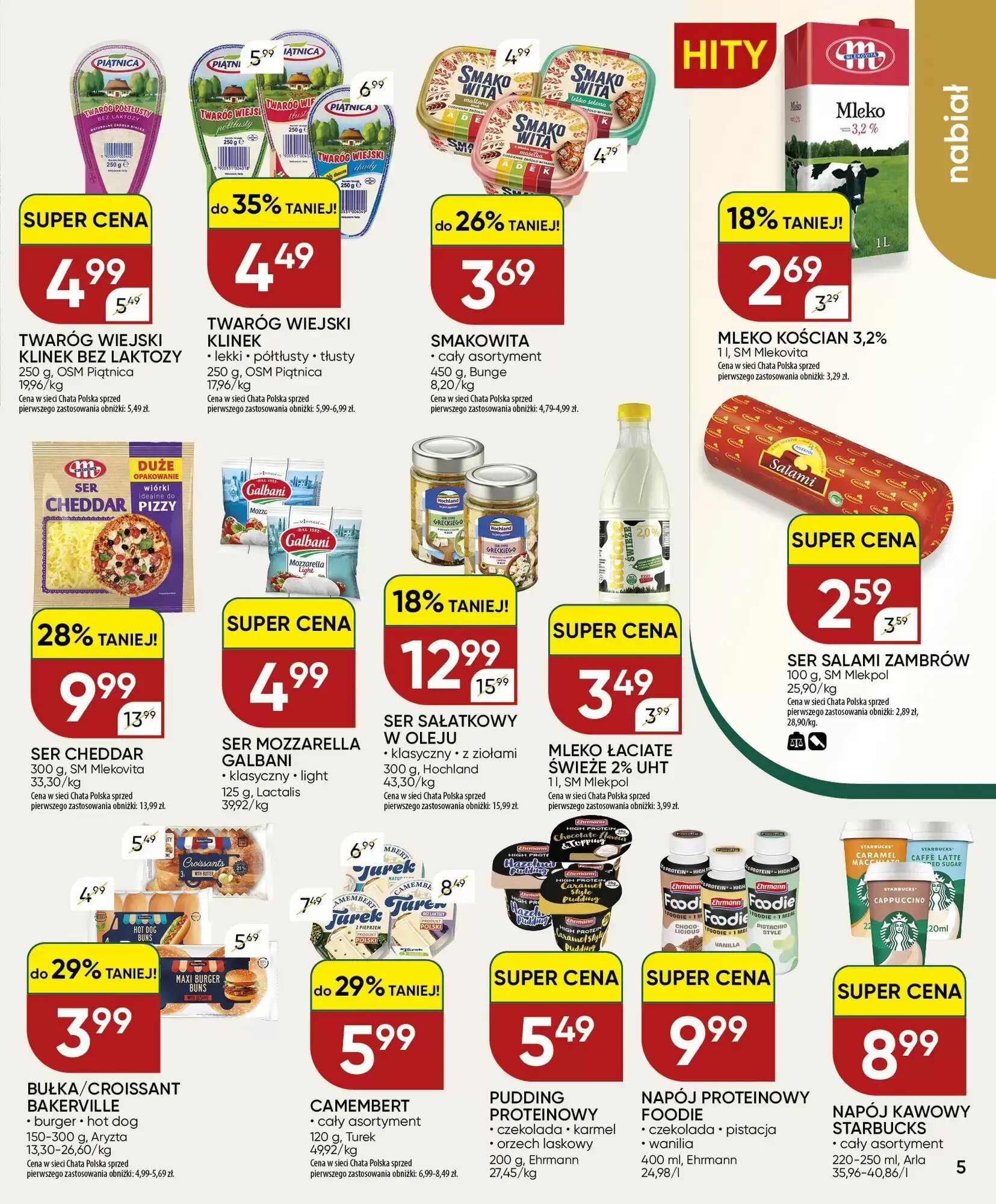 Gazetka promocyjna Chata Polska  ważna od 27.08.2026 - Strona 5.