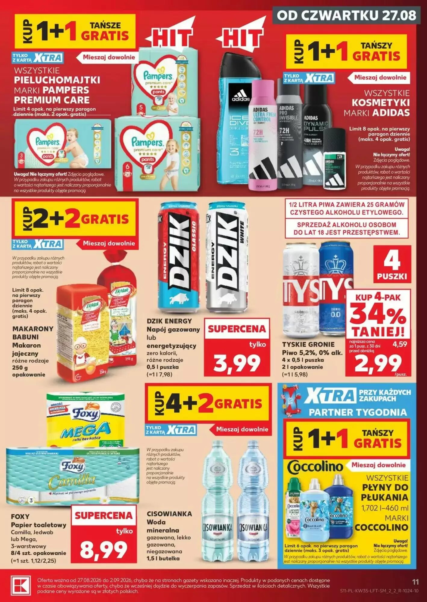 Gazetka promocyjna Kaufland  ważna od 27.08.2026 - Strona 11.