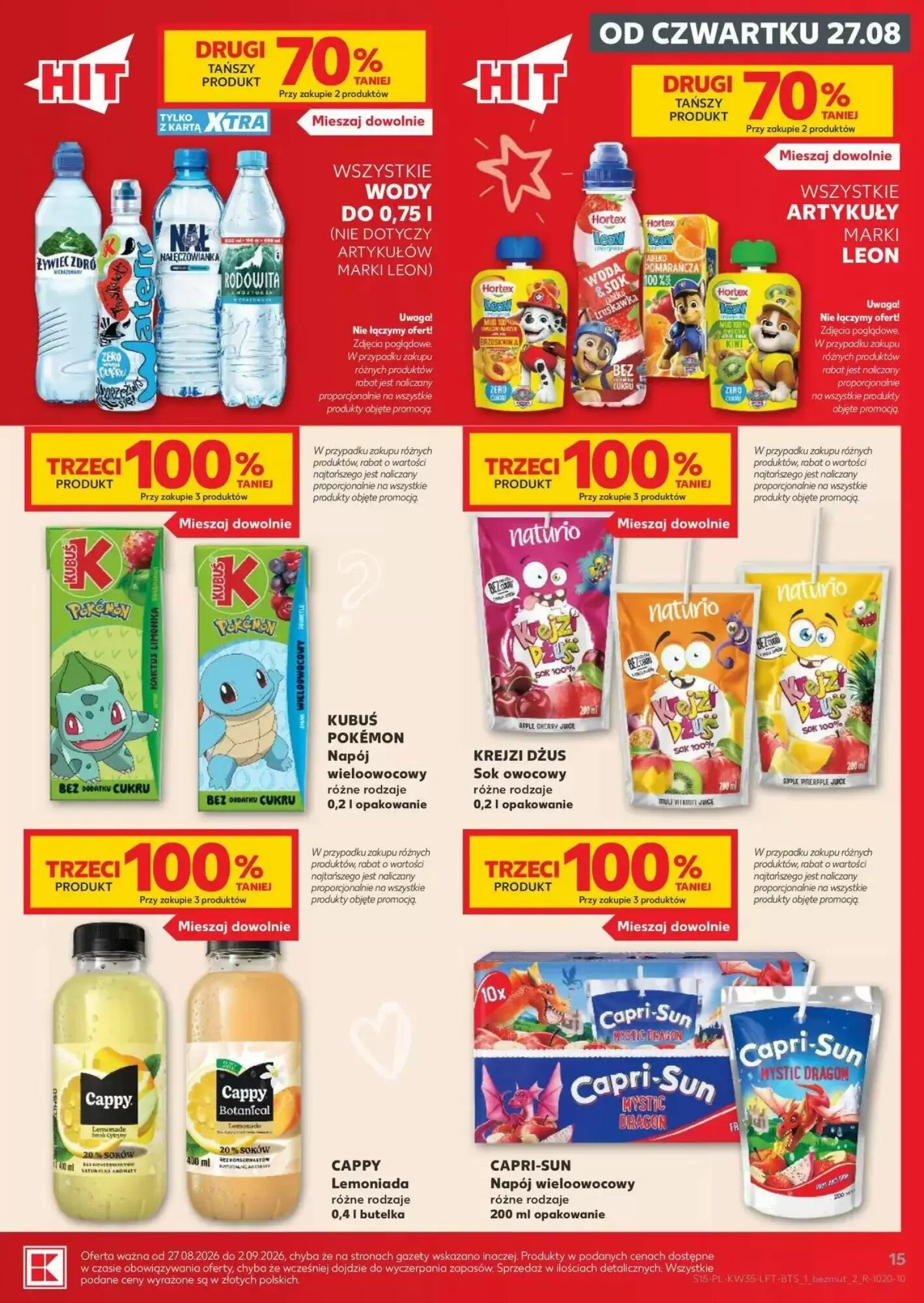 Gazetka promocyjna Kaufland  ważna od 27.08.2026 - Strona 15.