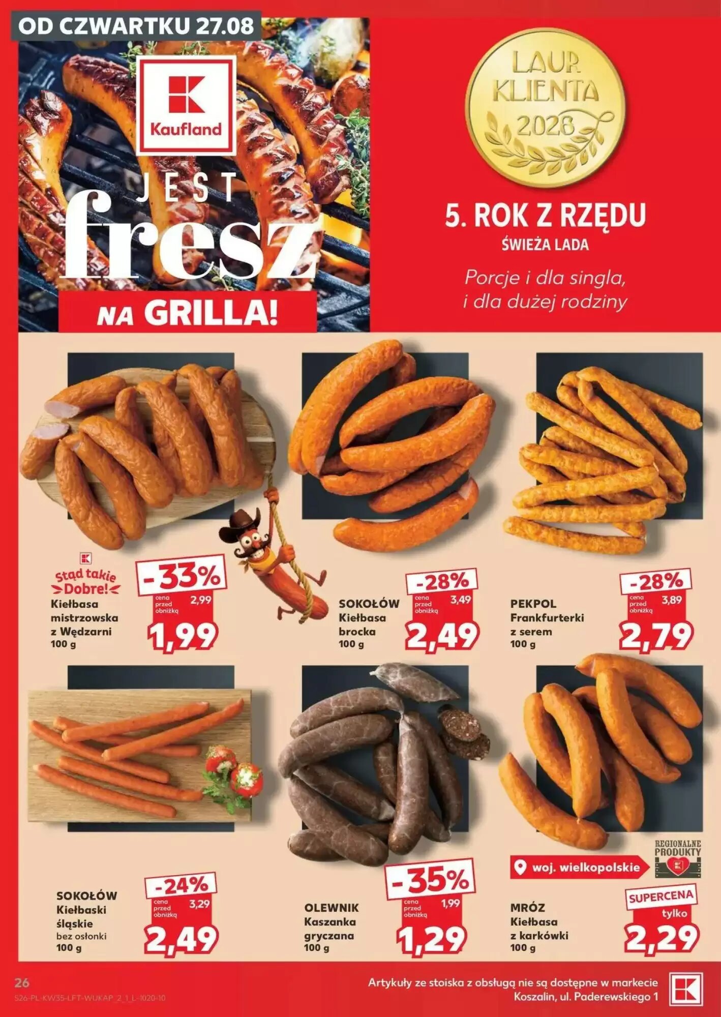 Gazetka promocyjna Kaufland  ważna od 27.08.2026 - Strona 26.