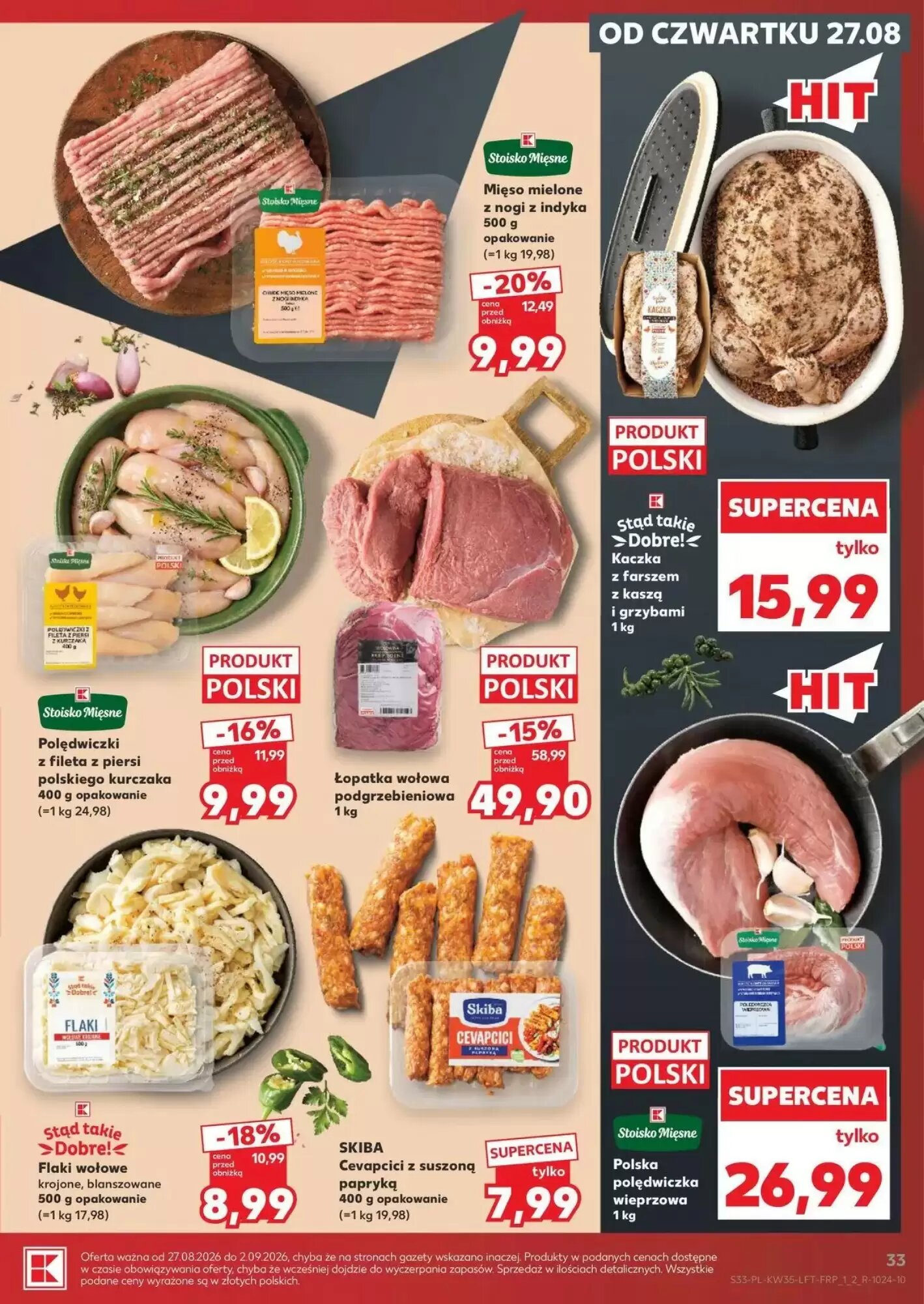 Gazetka promocyjna Kaufland  ważna od 27.08.2026 - Strona 33.