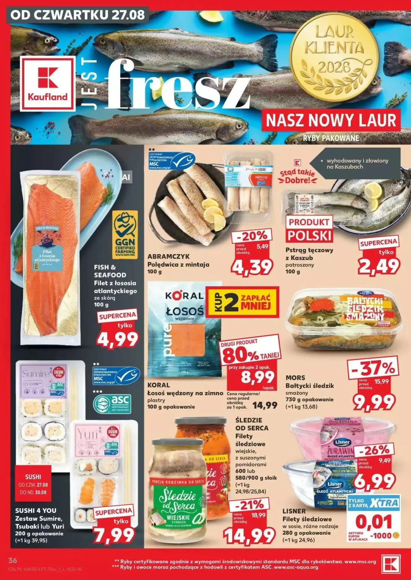 Gazetka promocyjna Kaufland  ważna od 27.08.2026 - Strona 36.