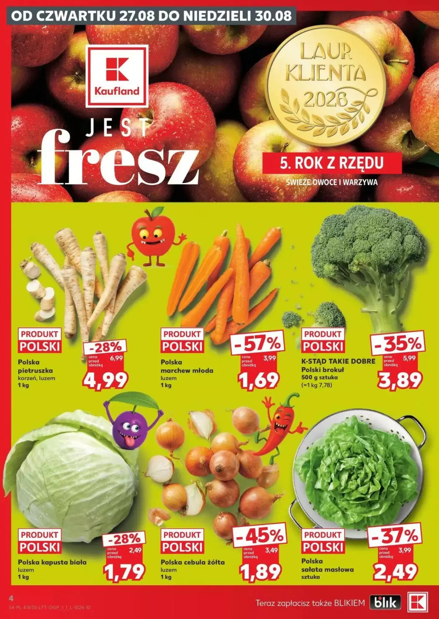 Gazetka promocyjna Kaufland  ważna od 27.08.2026 - Strona 4.