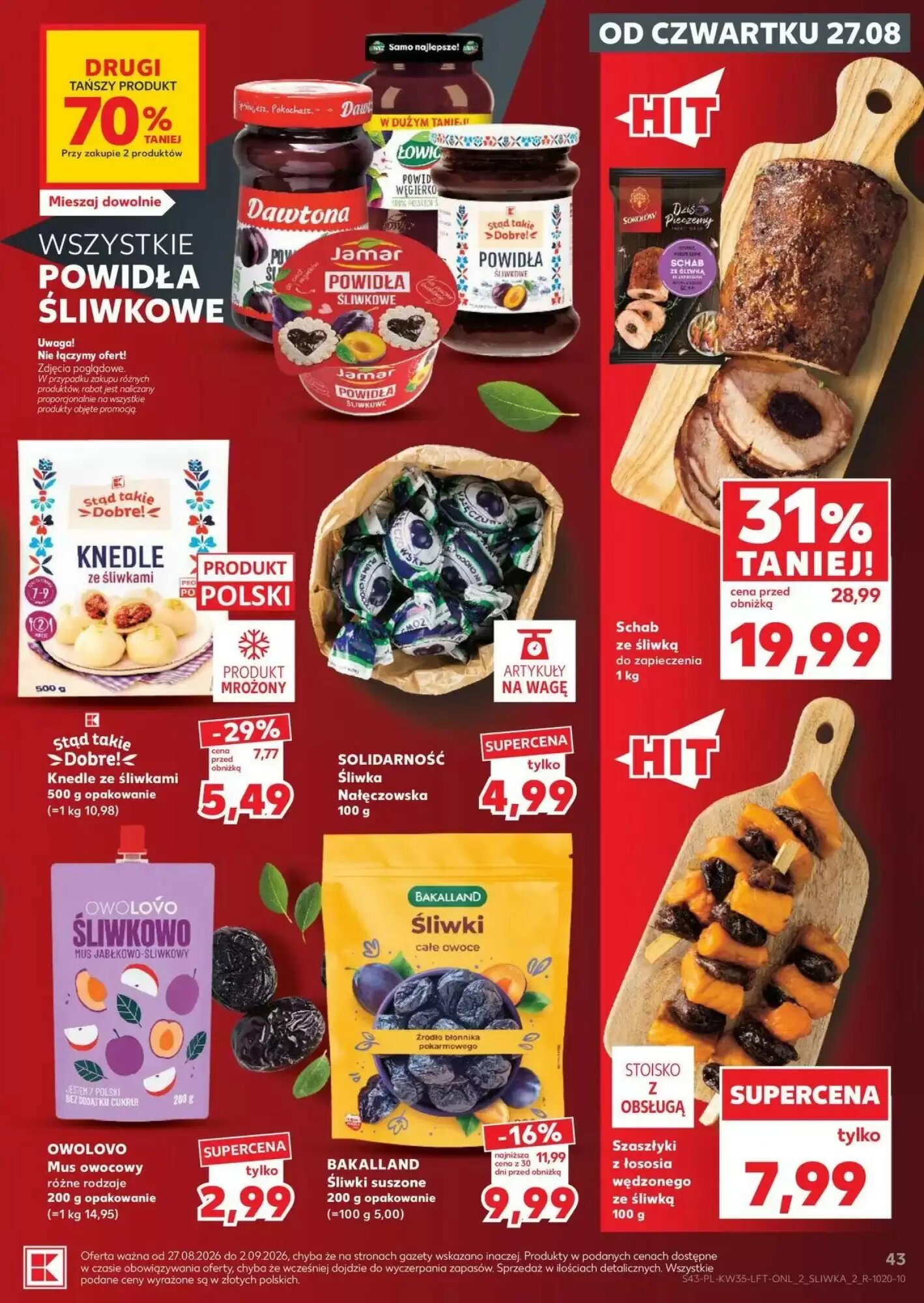 Gazetka promocyjna Kaufland  ważna od 27.08.2026 - Strona 43.