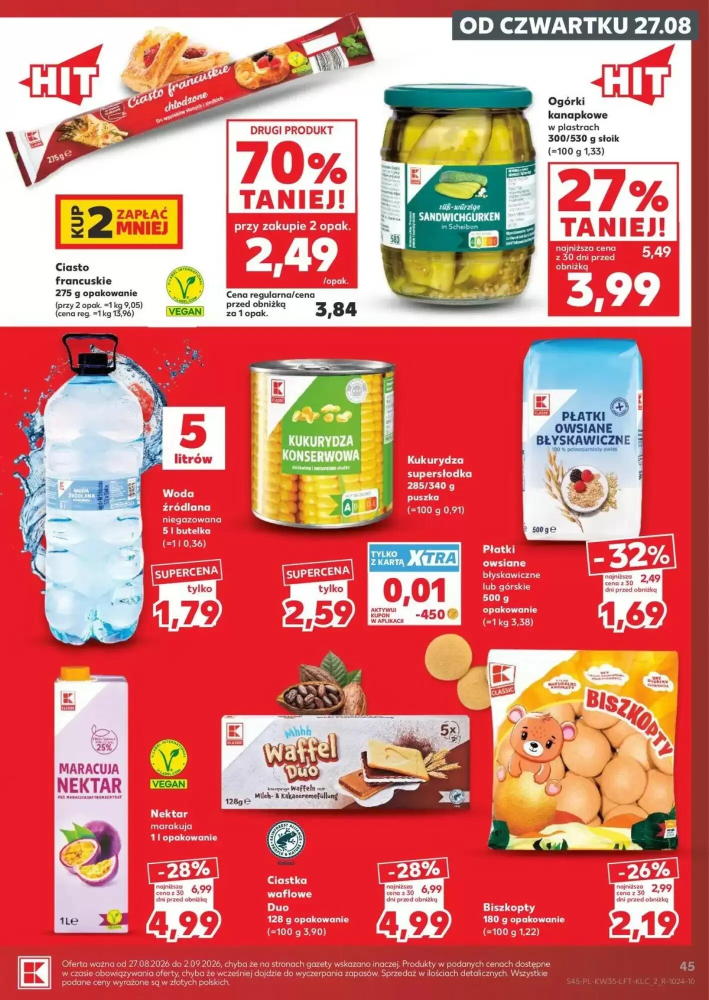 Gazetka promocyjna Kaufland  ważna od 27.08.2026 - Strona 45.