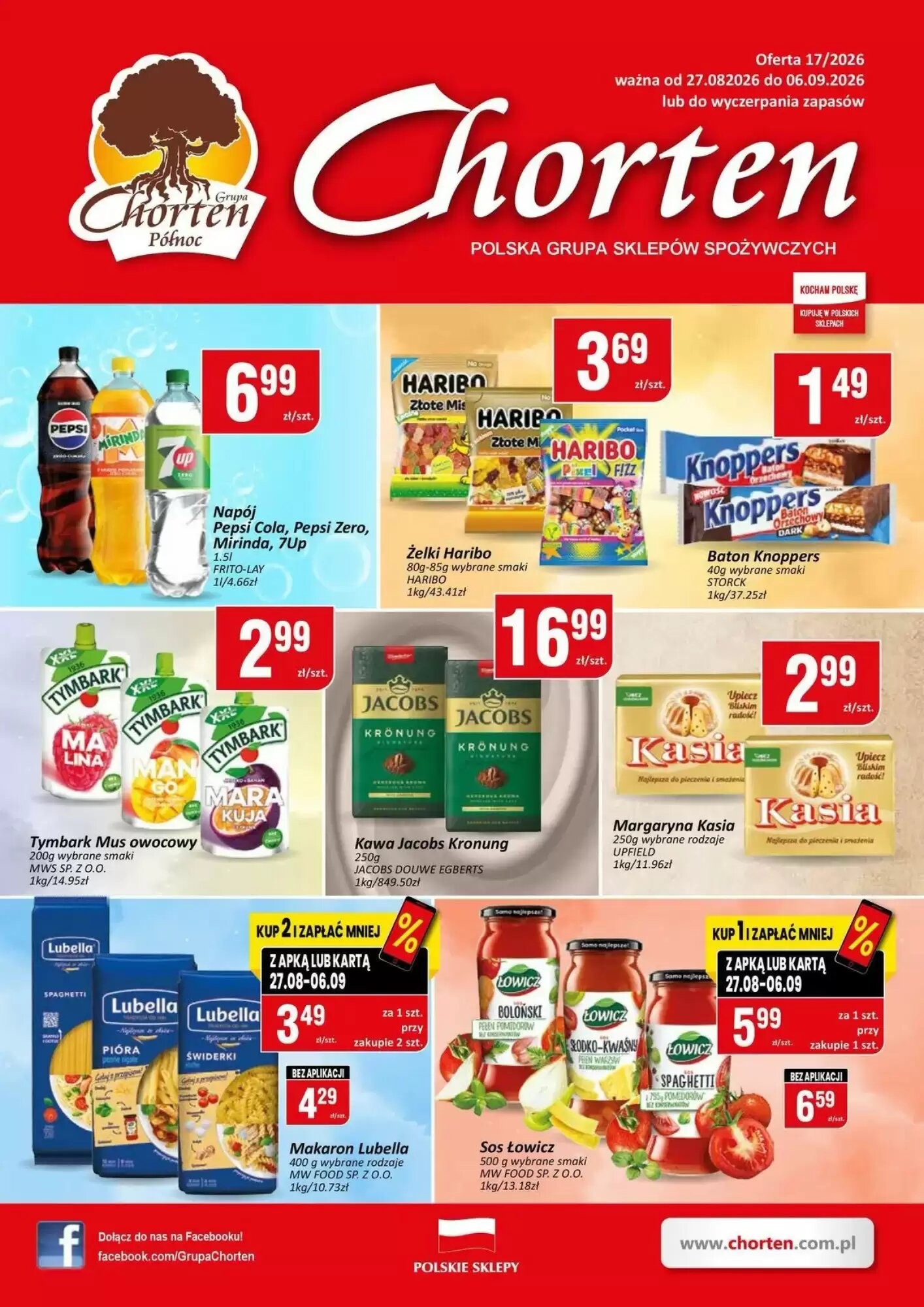 Gazetka promocyjna Chorten ważna od 27.08.2026 - Strona 1.