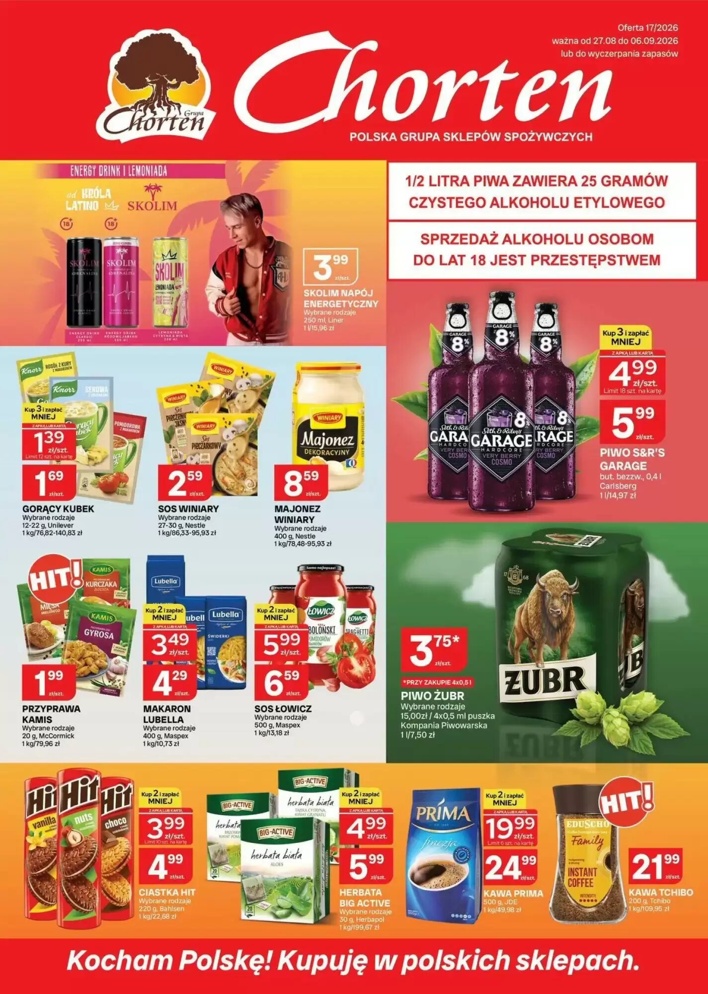 Gazetka promocyjna Chorten  ważna od 27.08.2026 - Strona 1.