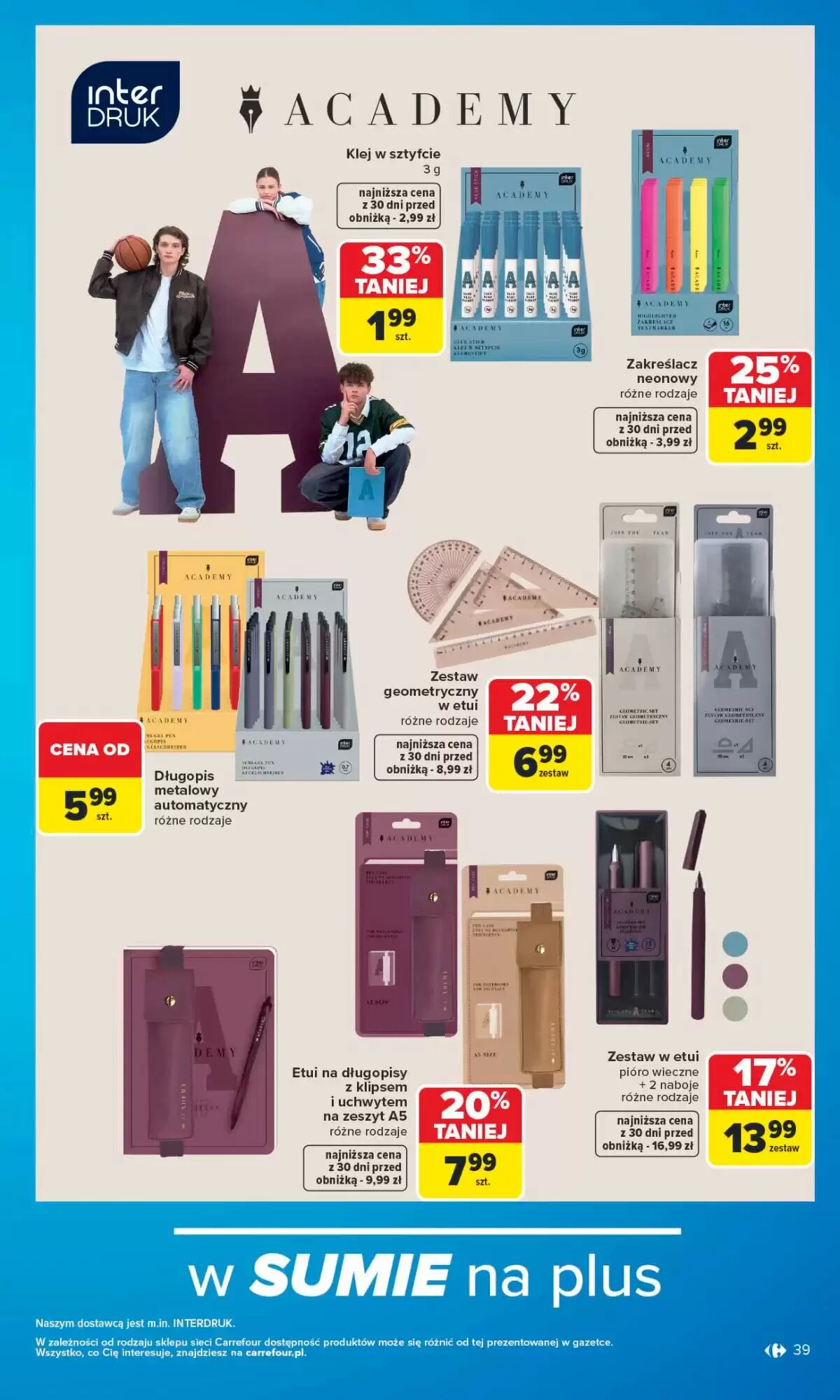 Gazetka promocyjna Carrefour  ważna od 27.08.2026 - Strona 39.