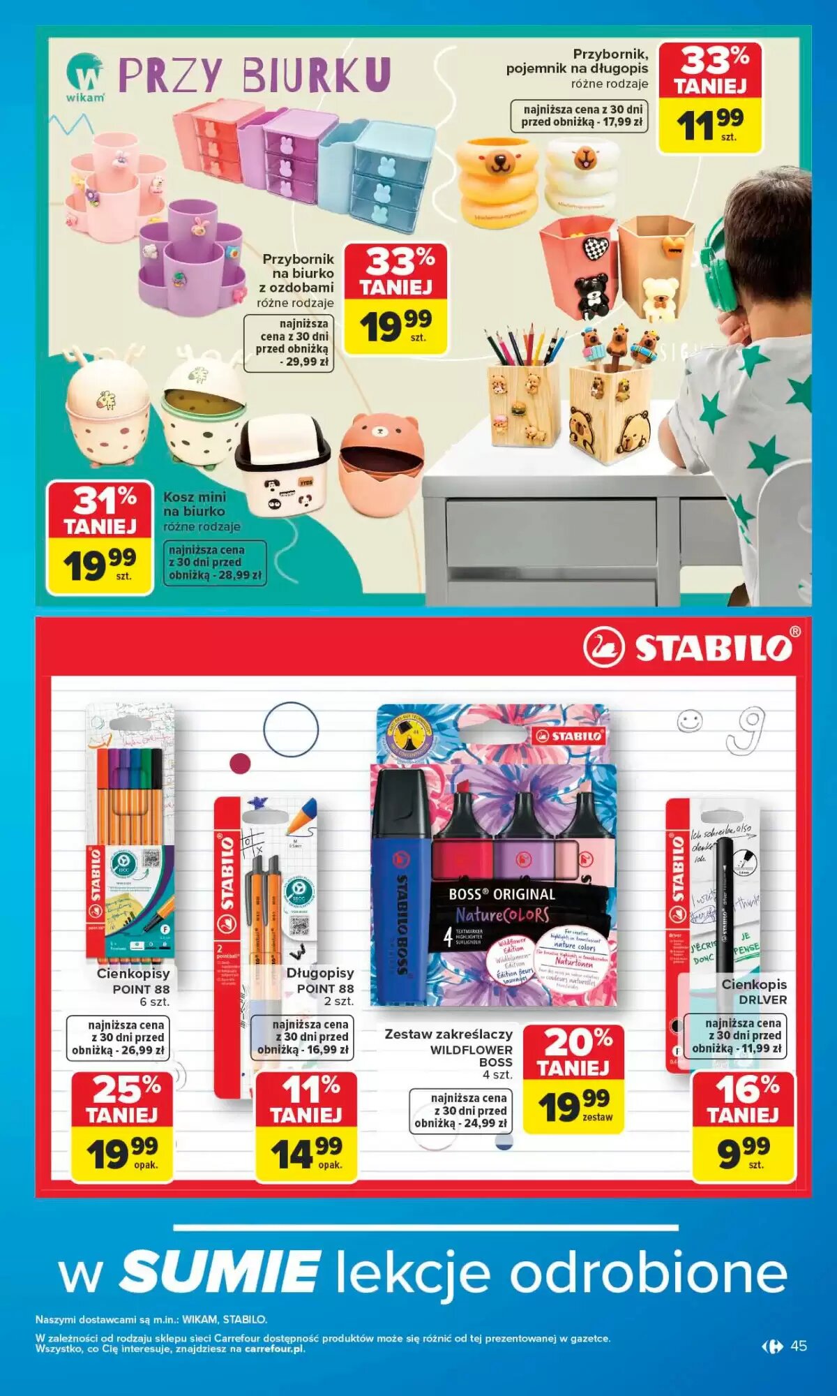Gazetka promocyjna Carrefour  ważna od 27.08.2026 - Strona 45.