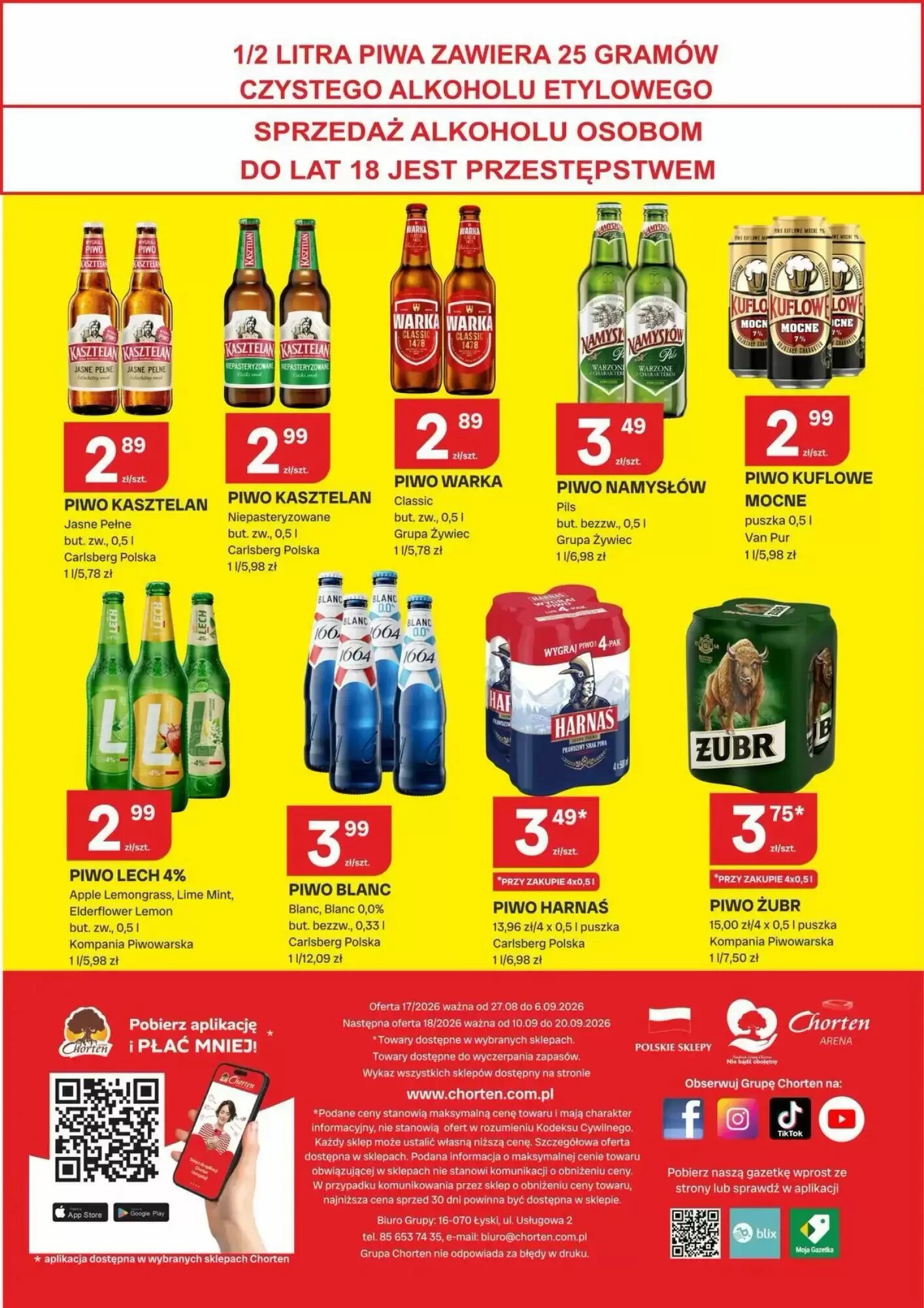 Gazetka promocyjna Chorten  ważna od 27.08.2026 - Strona 4.