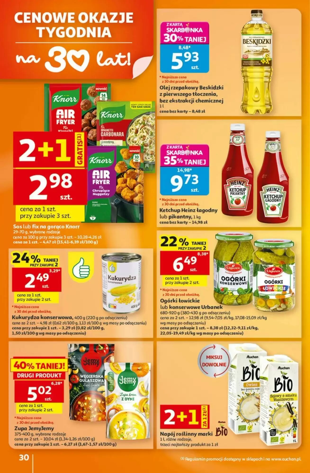 Gazetka promocyjna Auchan  ważna od 27.08.2026 - Strona 30.