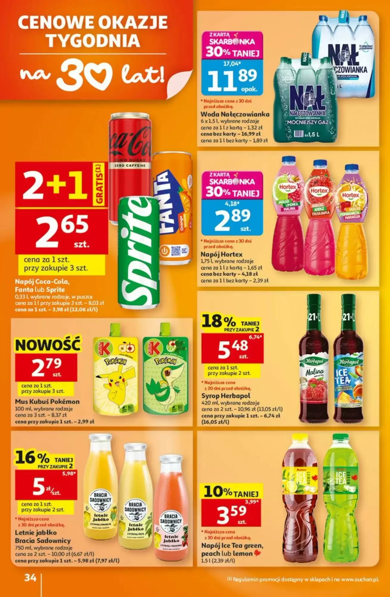 Gazetka promocyjna Auchan  ważna od 27.08.2026 - Strona 34.