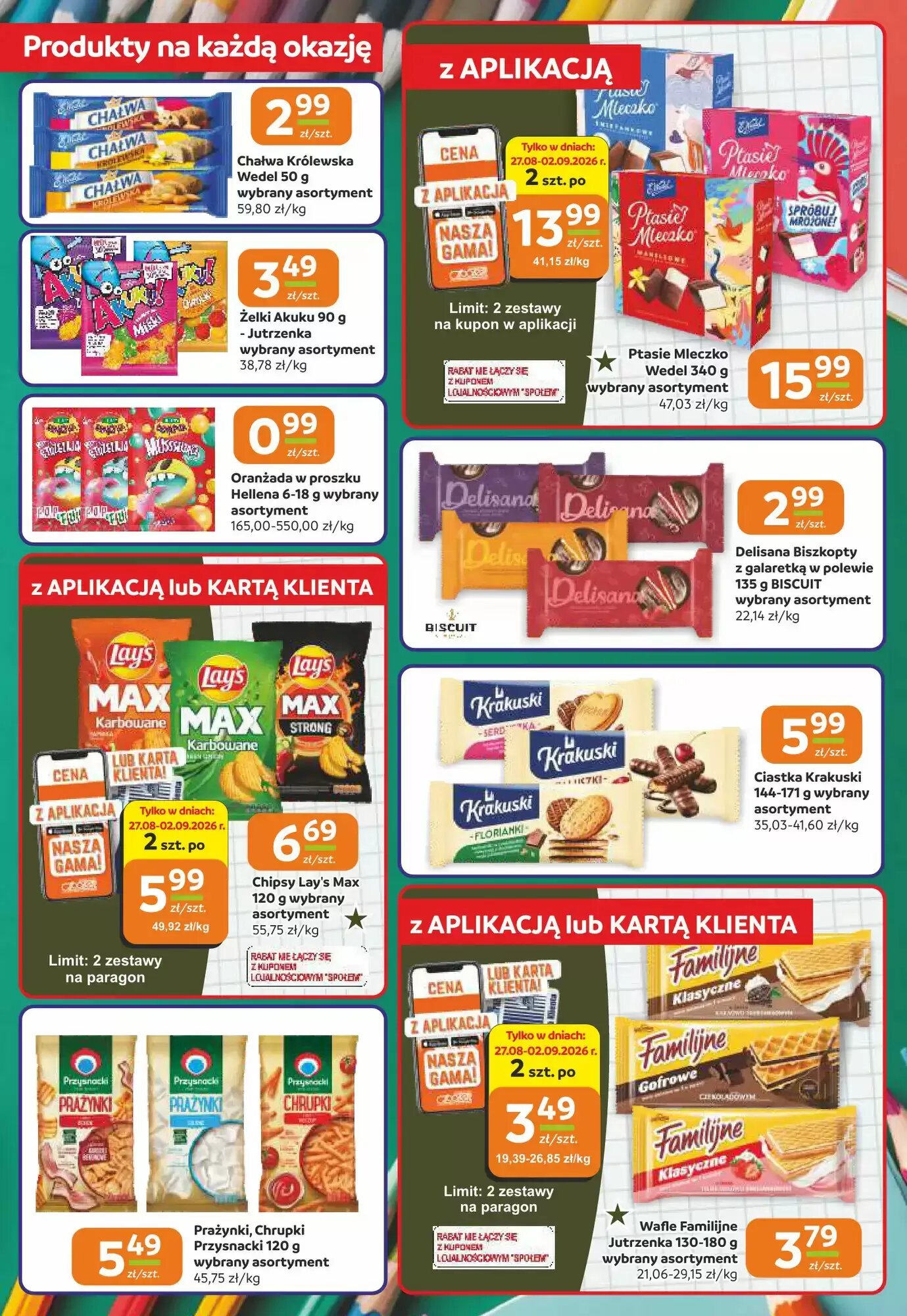 Gazetka promocyjna Społem  ważna od 27.08.2026 - Strona 4.