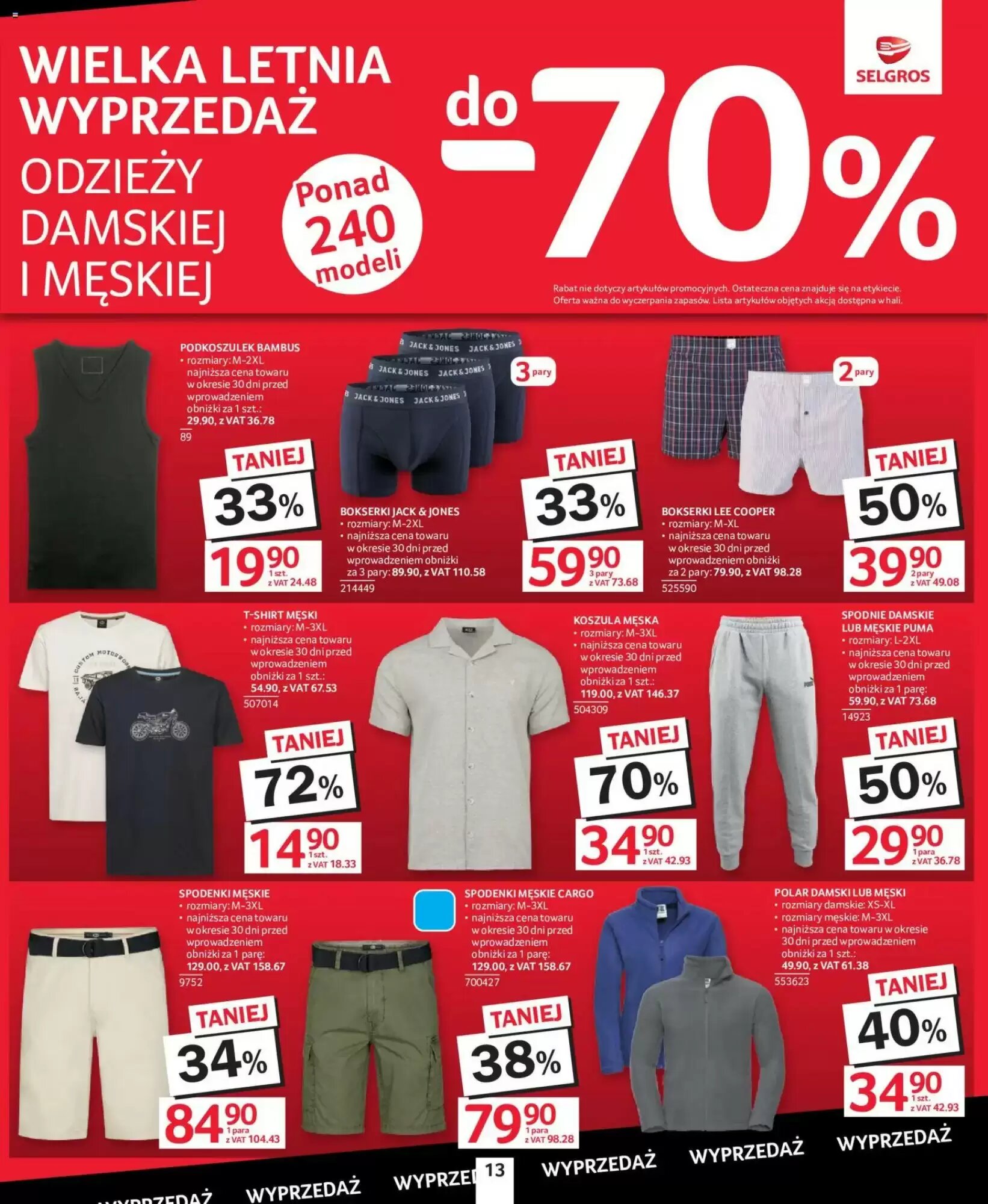 Gazetka promocyjna Selgros  ważna od 27.08.2026 - Strona 13.