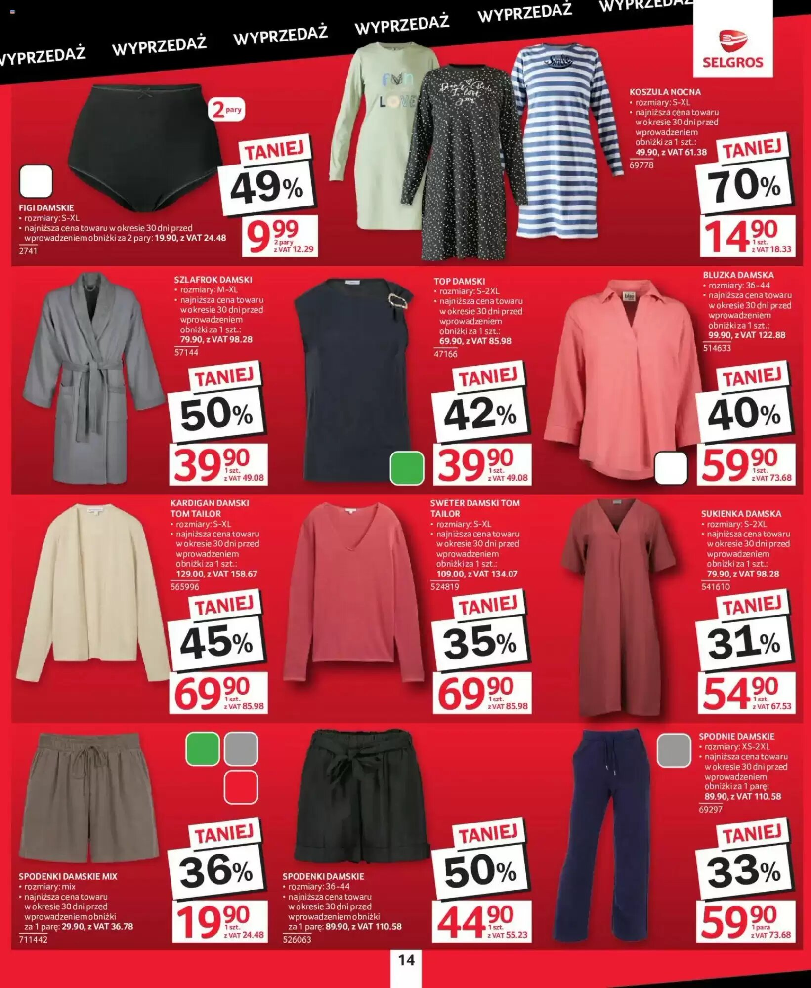 Gazetka promocyjna Selgros  ważna od 27.08.2026 - Strona 14.