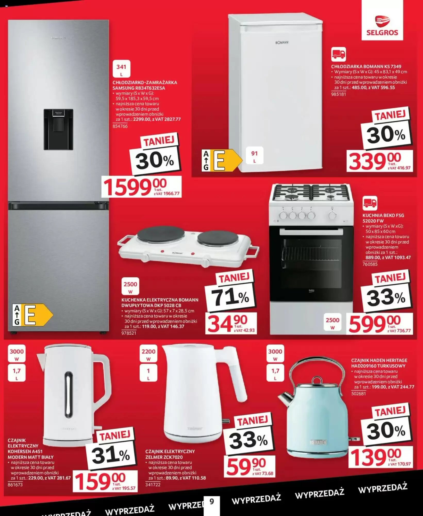 Gazetka promocyjna Selgros  ważna od 27.08.2026 - Strona 9.