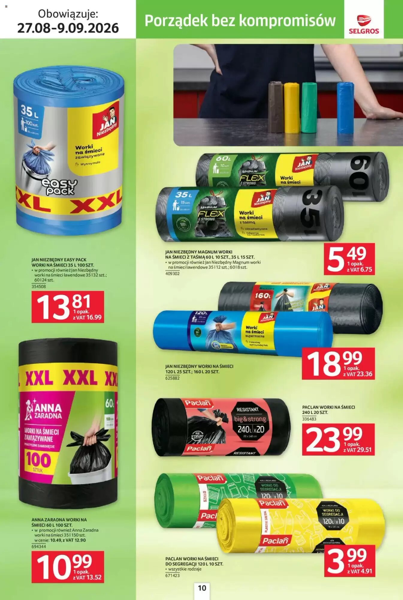 Gazetka promocyjna Selgros  ważna od 27.08.2026 - Strona 10.