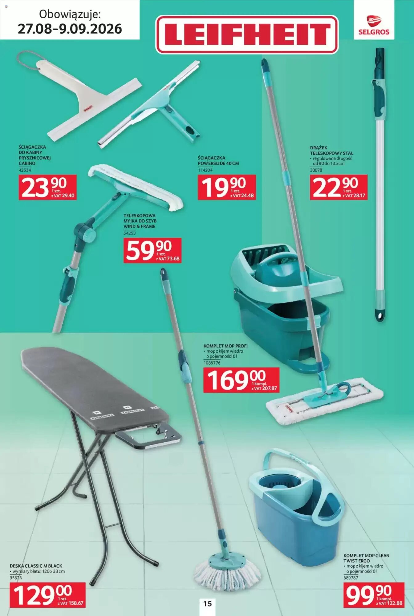 Gazetka promocyjna Selgros  ważna od 27.08.2026 - Strona 15.