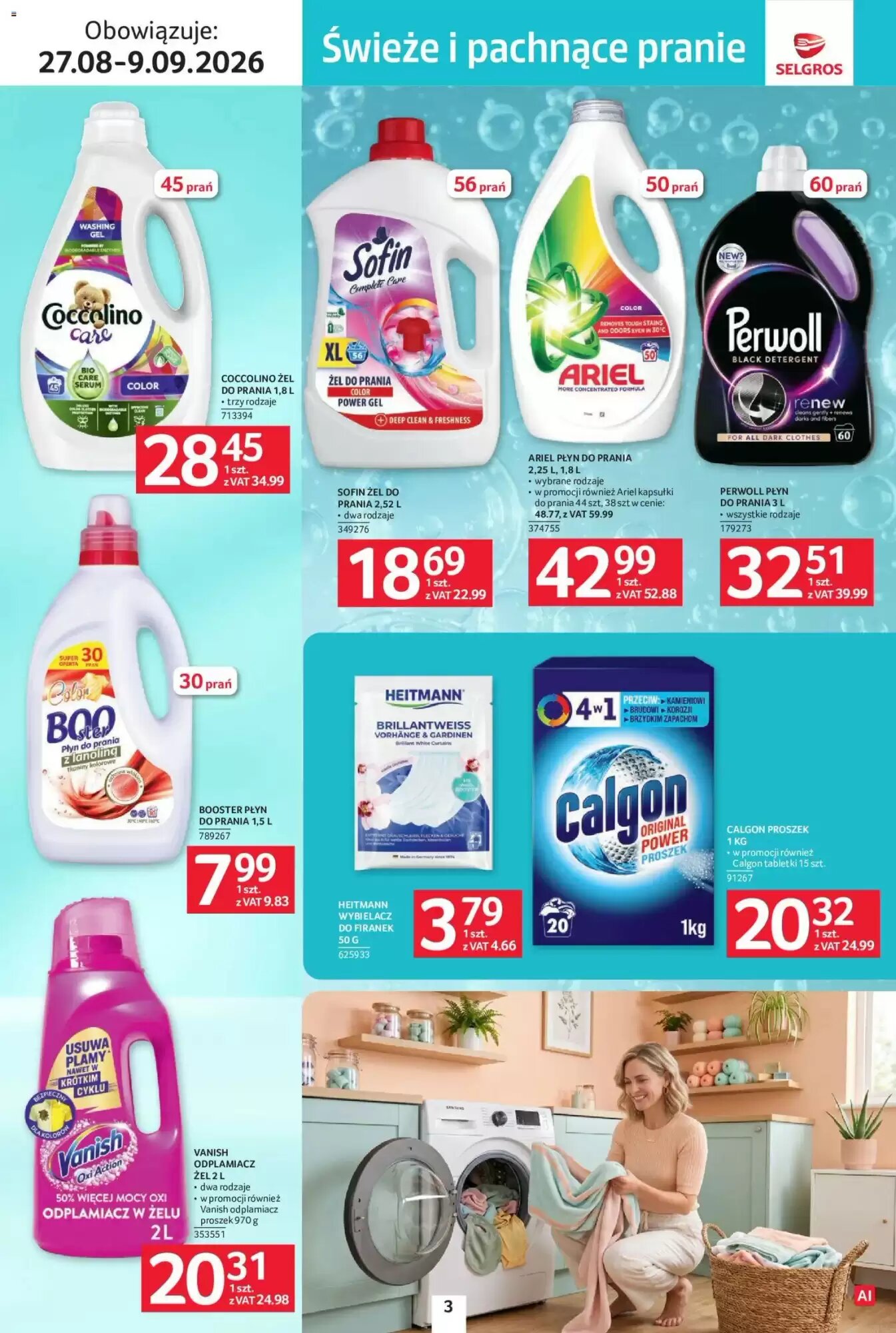 Gazetka promocyjna Selgros  ważna od 27.08.2026 - Strona 3.