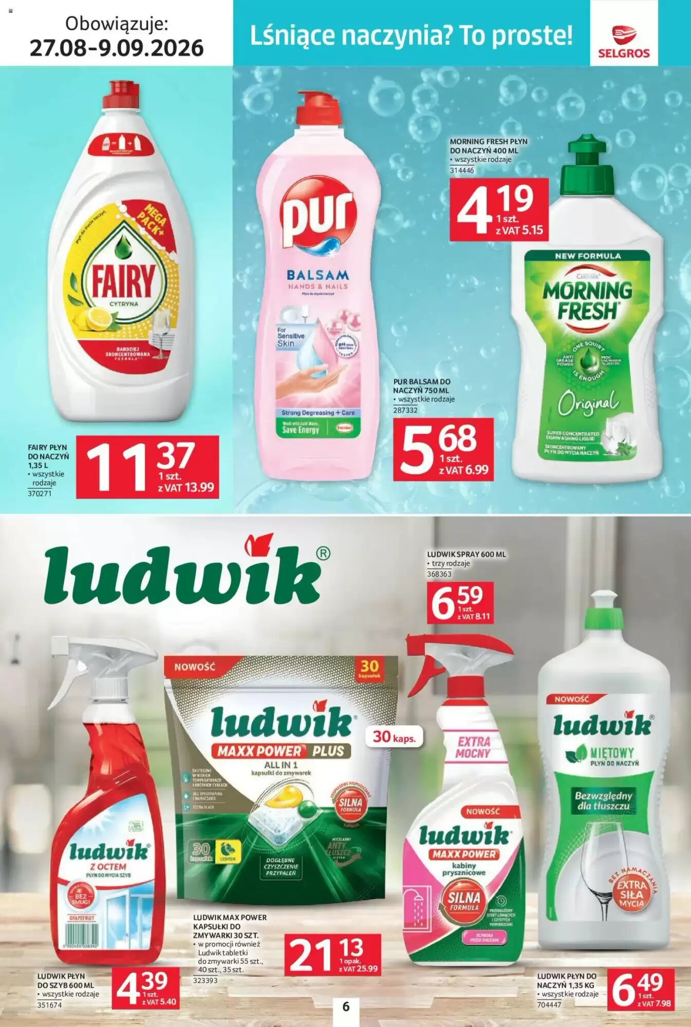 Gazetka promocyjna Selgros  ważna od 27.08.2026 - Strona 6.