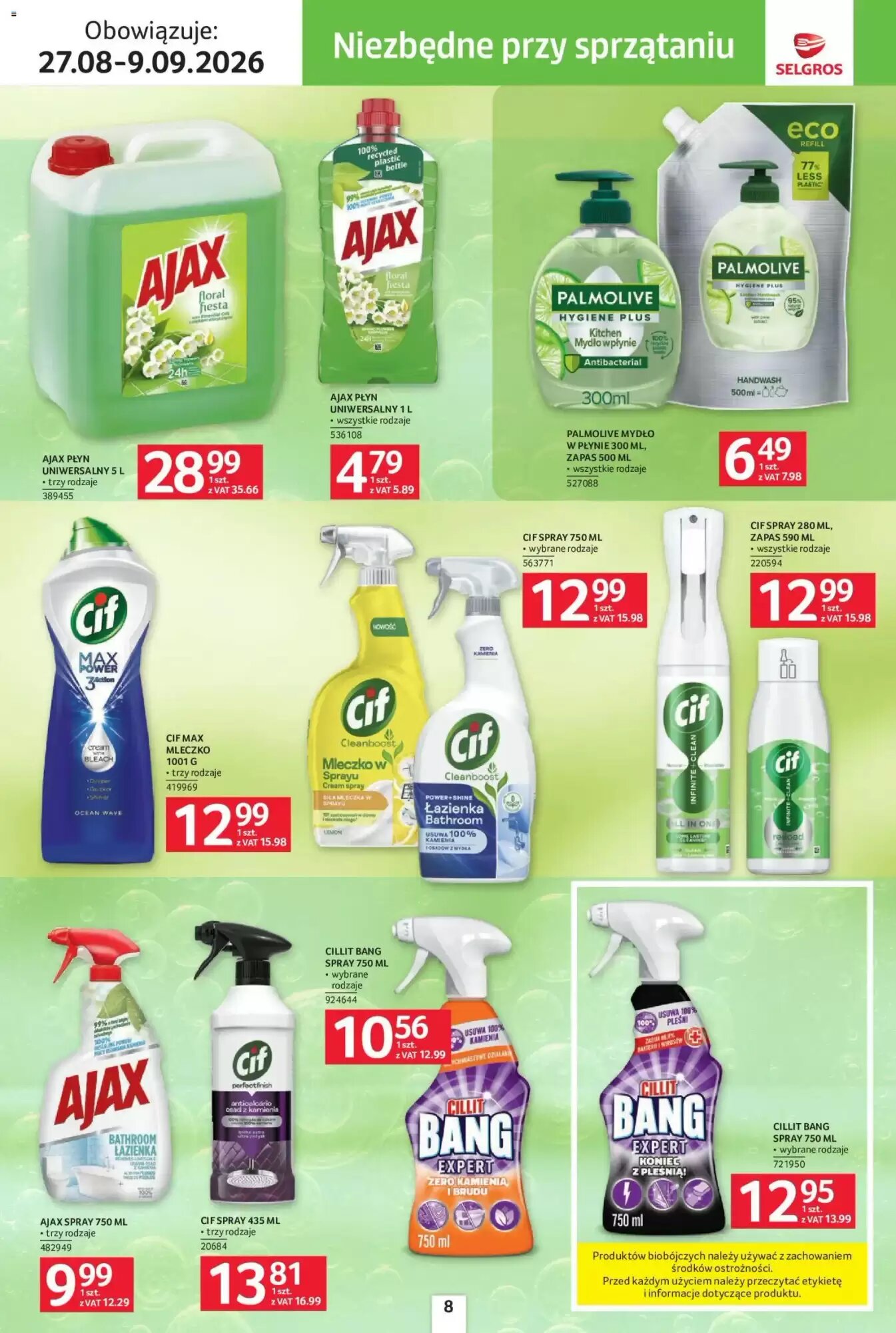 Gazetka promocyjna Selgros  ważna od 27.08.2026 - Strona 8.